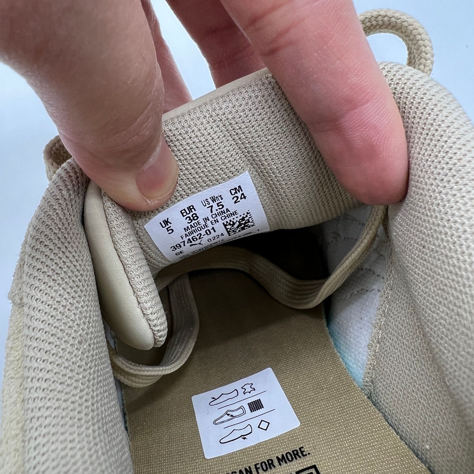Other Puma Tan Sneakers with Brown Soles Women US Size 7.5 Size US 7.5 / IT 37.5 - 4 Thumbnail