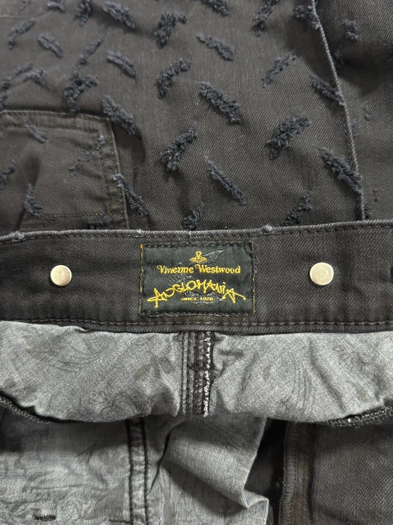 Vivienne Westwood Vivienne Westwood sizeM Cut and tear mini jeans skirt baggy Size 24" / US 00 / IT 34 - 8 Thumbnail