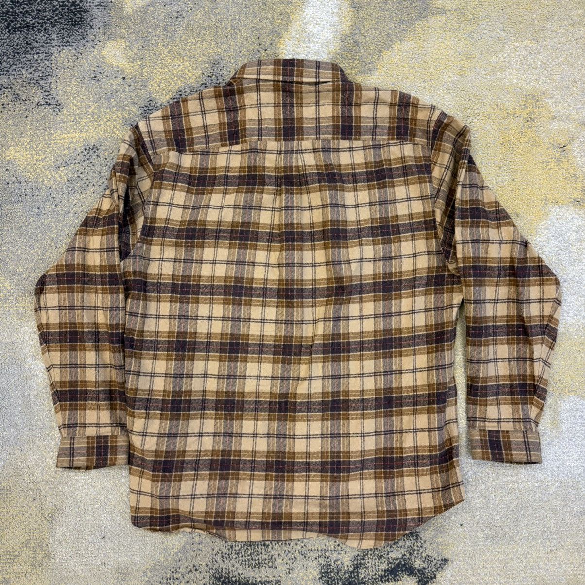Gucci Gucci G Logo Plaid Long Sleeve Shirt Size XL (52) Size US XL / EU 56 / 4 - 2 Thumbnail