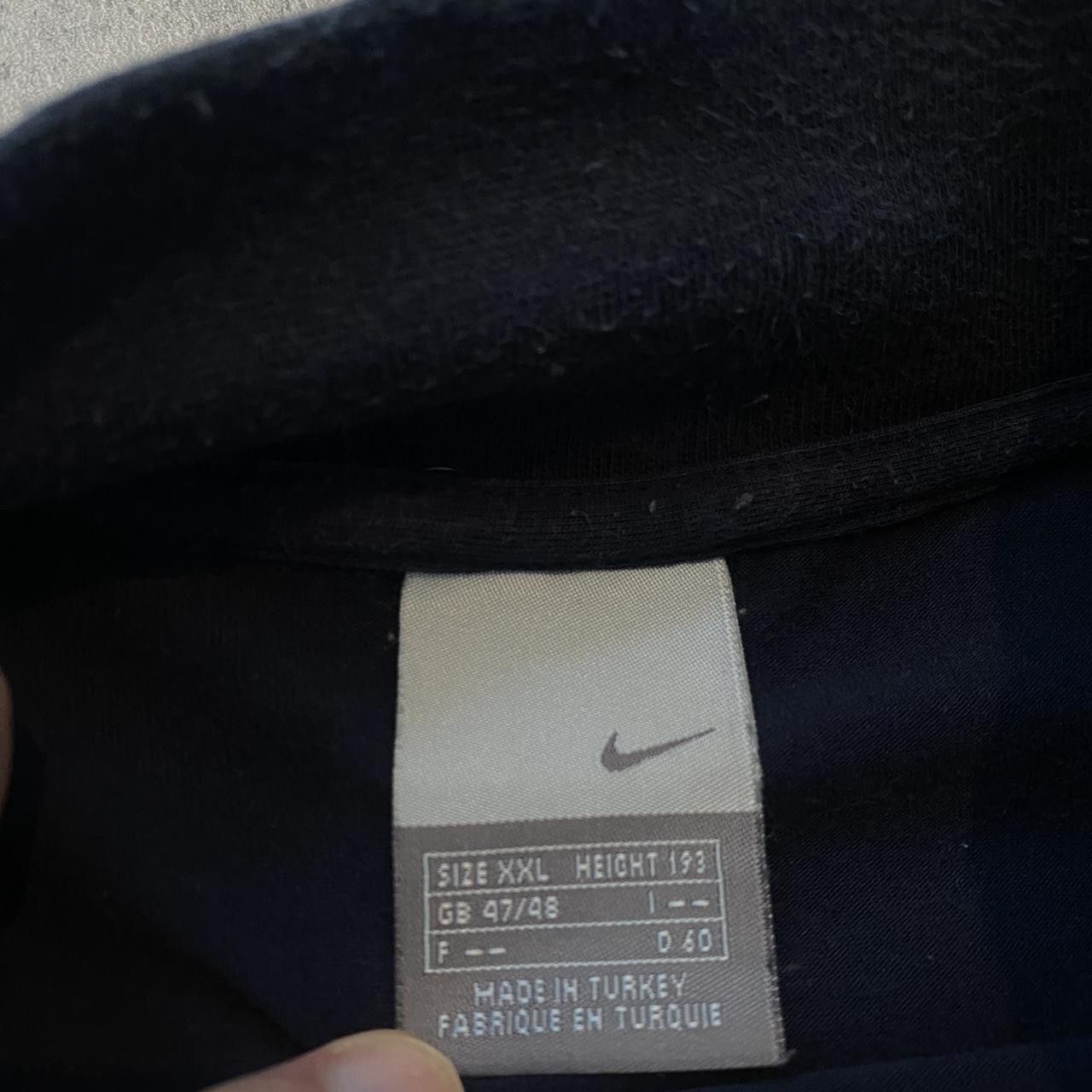 Nike 2000s Navy blue Nike Dri-Fit mock neck shirt Collar Size US XXL / EU 58 / 5 - 5 Thumbnail