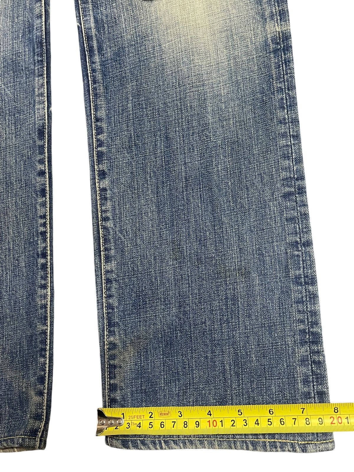 semanticdesign Vintage Japanese Brand Blue Faded Wash Distress Style Jeans Size US 30 / EU 46 - 16 Thumbnail