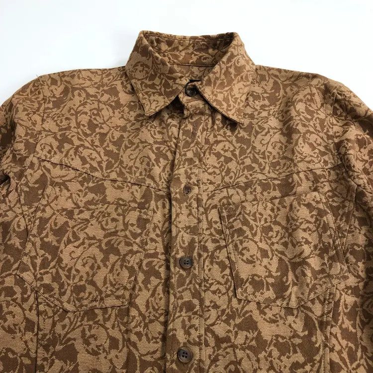 Issey Miyake Vintage Tete Homme Issey Miyake Floral Shirt Size US M / EU 48-50 / 2 - 2 Thumbnail