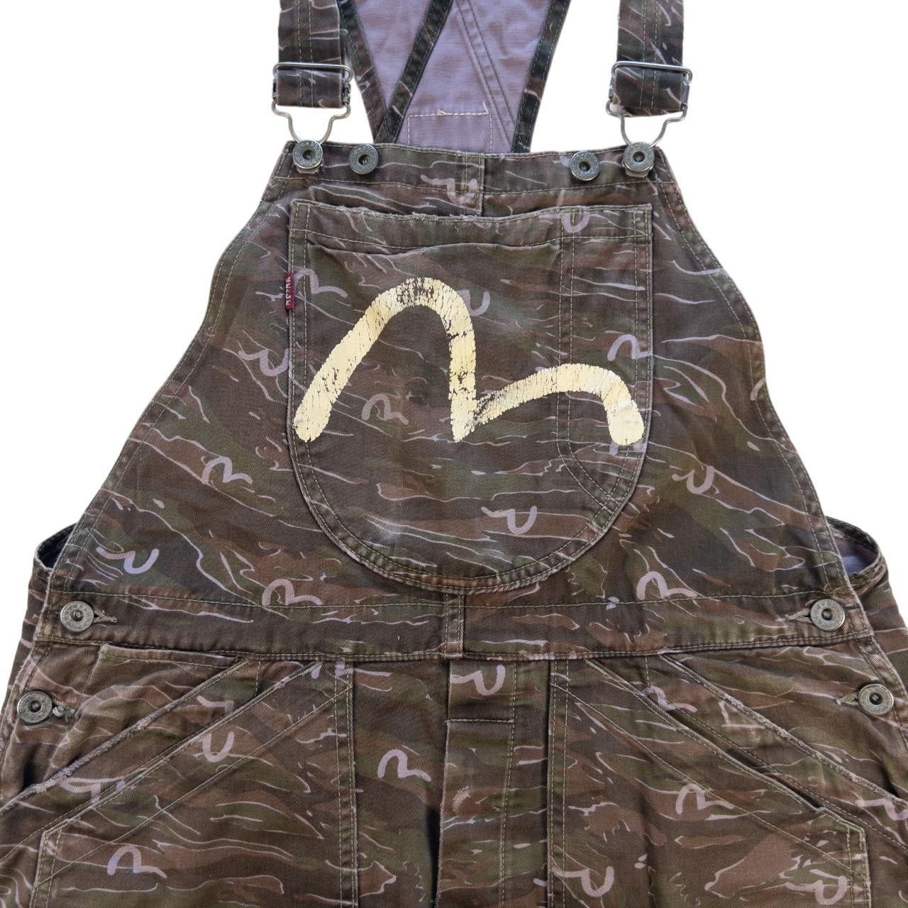 Evisu Vintage Evisu Camo Monogram Dungaress Size W36 Size US 36 / EU 52 - 7 Thumbnail