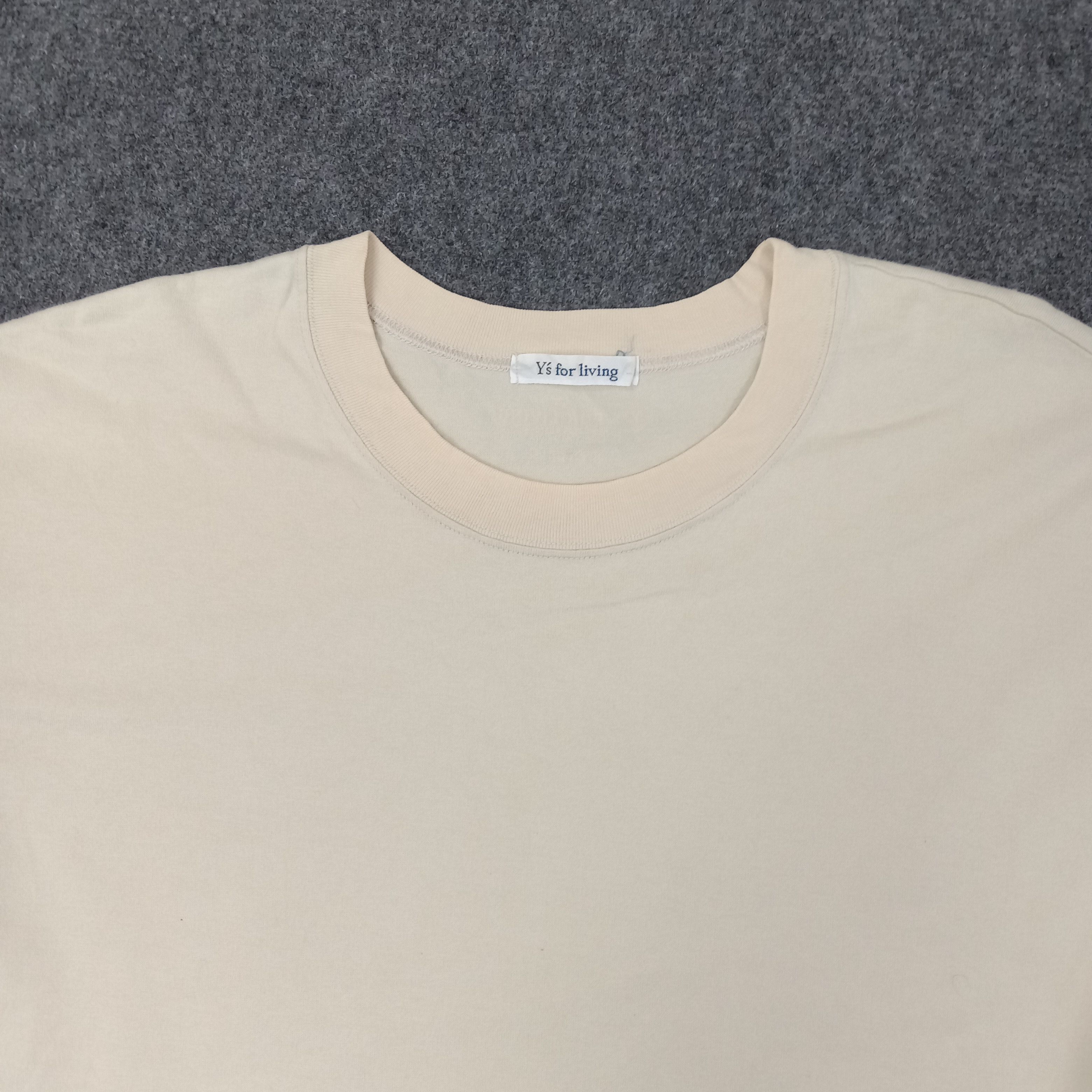 Yohji Yamamoto Y's For Living by Yohji Yamamoto Designer Tshirt C239N27 Size US L / EU 52-54 / 3 - 2 Thumbnail