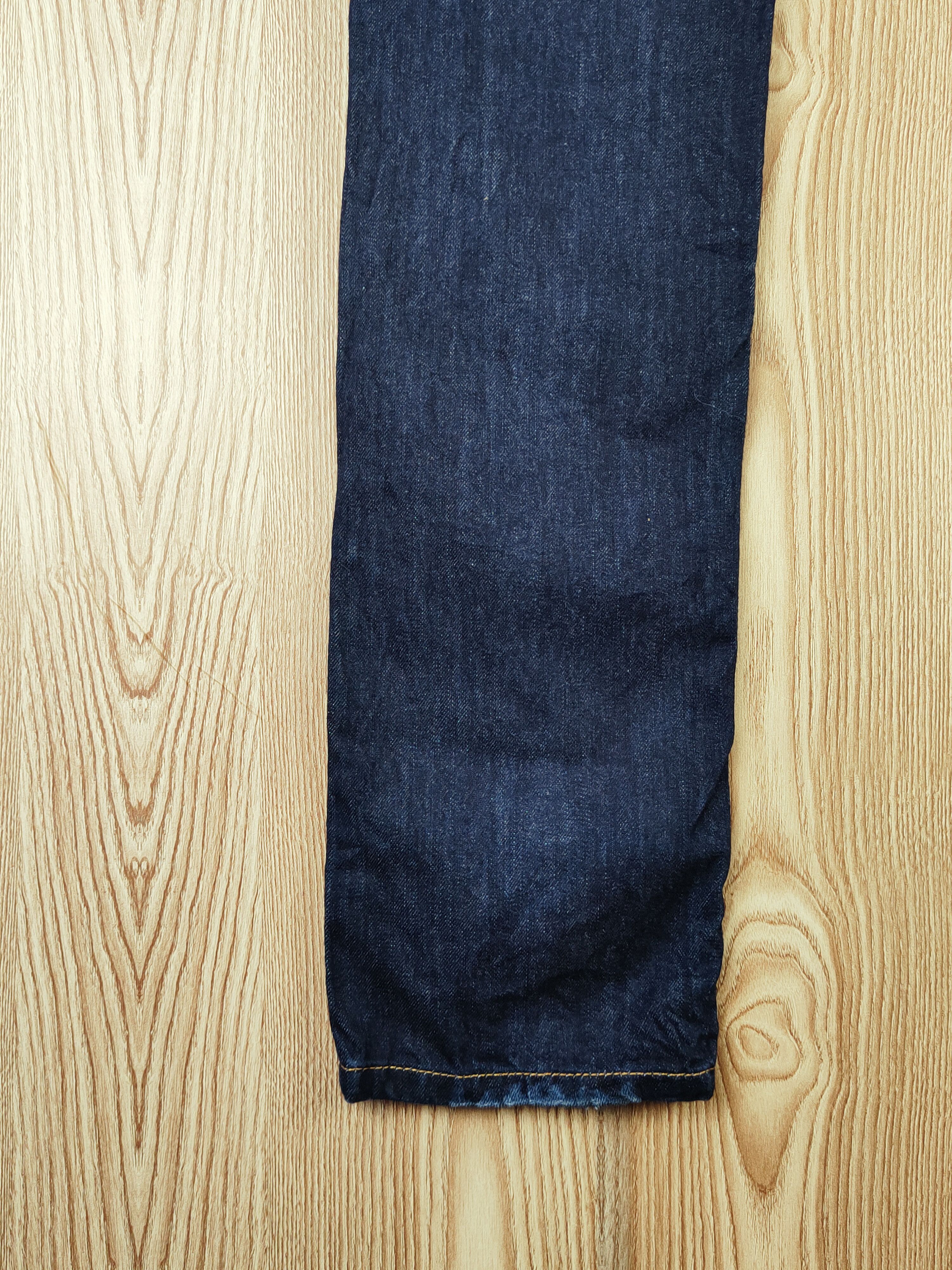 Diesel Diesel Dark Blue Distressed Ripped Jeans #S2691 Size US 31 - 10 Thumbnail