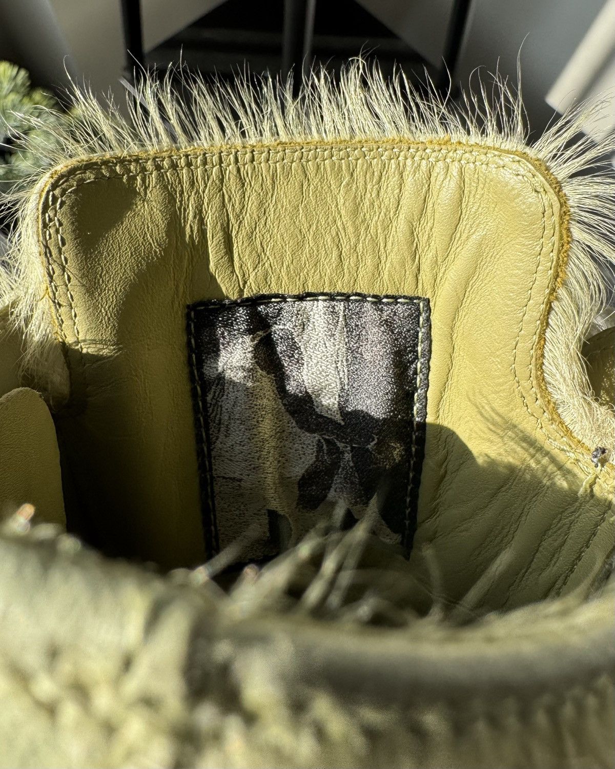 Rick Owens [Make Offer] Rick Owens Long hair Ramones Dirty in Acid/Milk Size US 9 / EU 42 - 6 Thumbnail