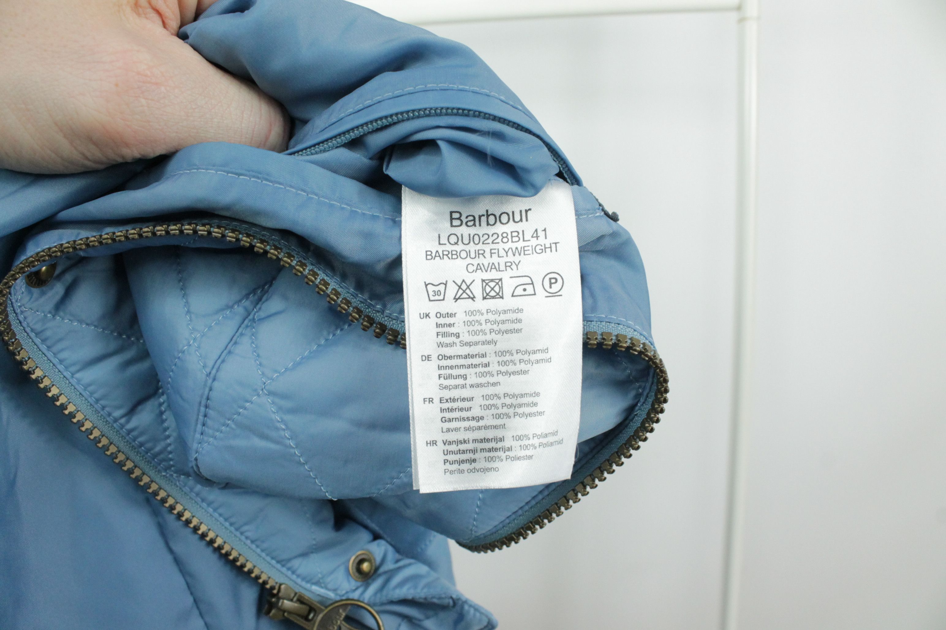 Barbour Barbour Cavalry Flyweight Blue Heaven Quilted Jacket Size M / US 6-8 / IT 42-44 - 10 Thumbnail