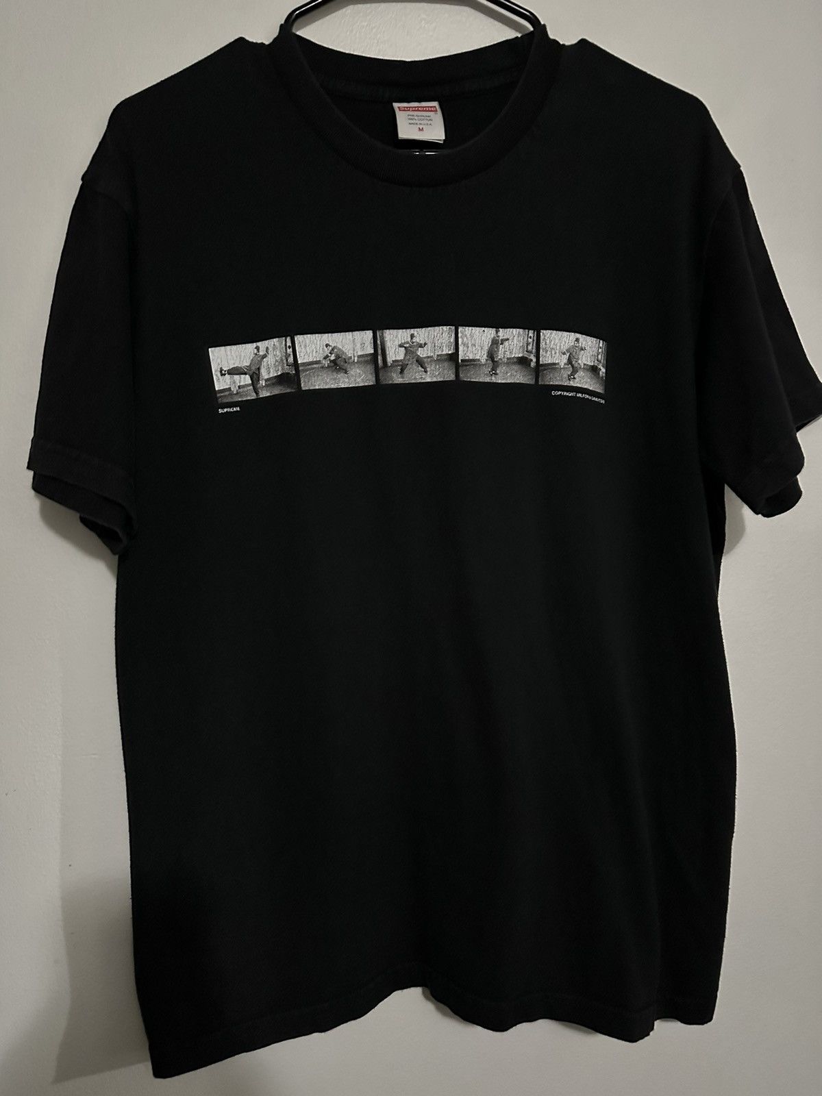 人気TシャツSupreme Milford Graves Tee Black Supreme Milford graves