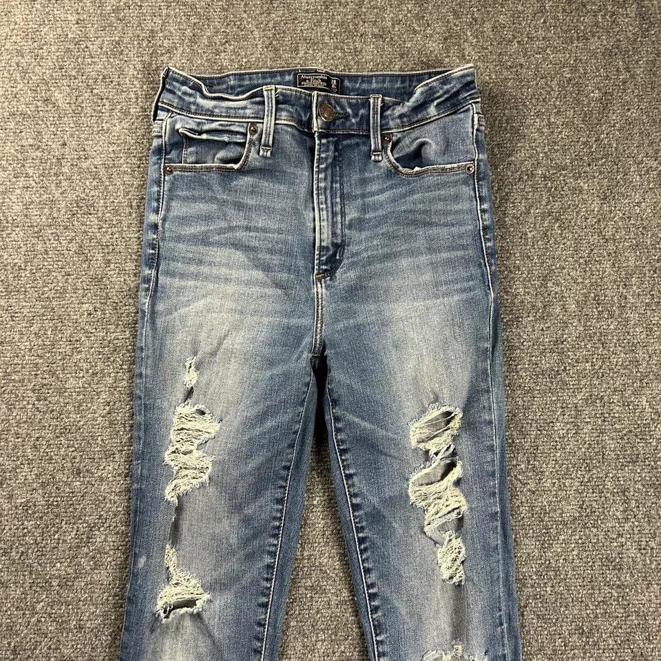 Abercrombie & Fitch Abercrombie & Fitch Jeans Womens 0R Simone Super Skinny 25W Size 25" / US 0 / IT 36 - 2 Thumbnail