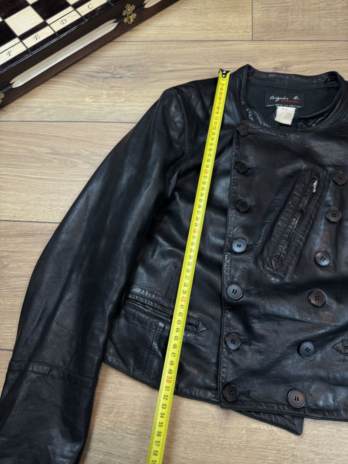 agnes b. Leather jacket Agnes B. Paris original luxury rare item Size M / US 6-8 / IT 42-44 - 5 Thumbnail