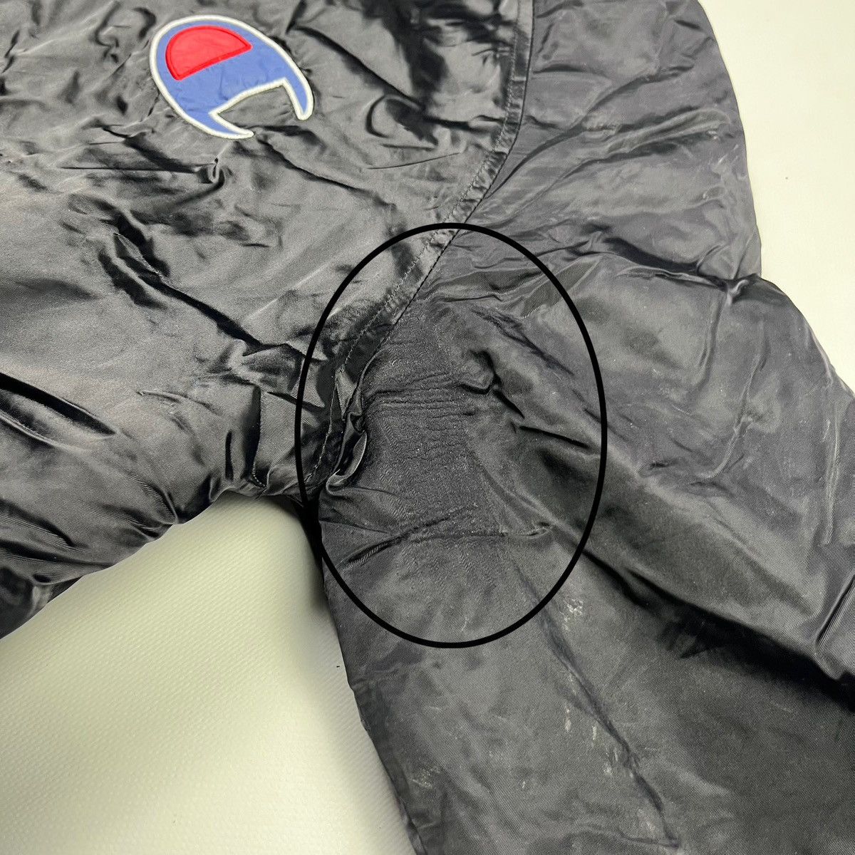 Champion × Vintage Champion Bomber American Style Vintage Streetwear Black Size US M / EU 48-50 / 2 - 5 Thumbnail