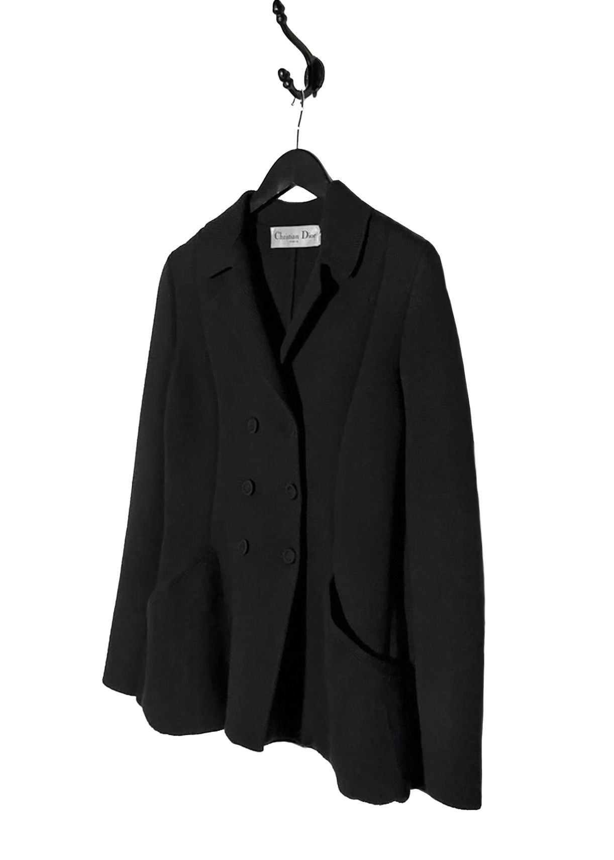 Dior Dior 30 Montaigne Bar Black Wool Knit Blazer Jacket Size M / US 6-8 / IT 42-44 - 2 Thumbnail