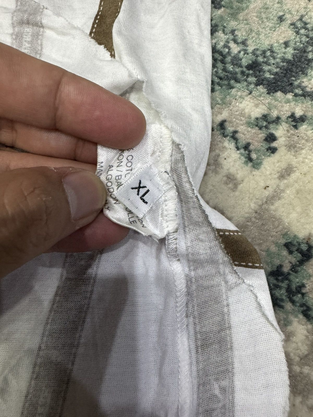 Hermes × Vintage VINTAGE HERMES RIBBON PRINT SLEEVELESS SHIRT TOP Size XL / US 12-14 / IT 48-50 - 8 Thumbnail