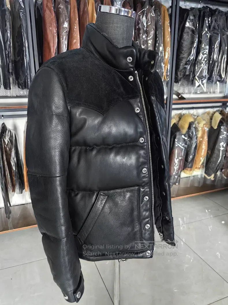 The Real McCoy's The Real McCoys Deerskin down jacket Size US XXS / EU 40 - 3 Thumbnail