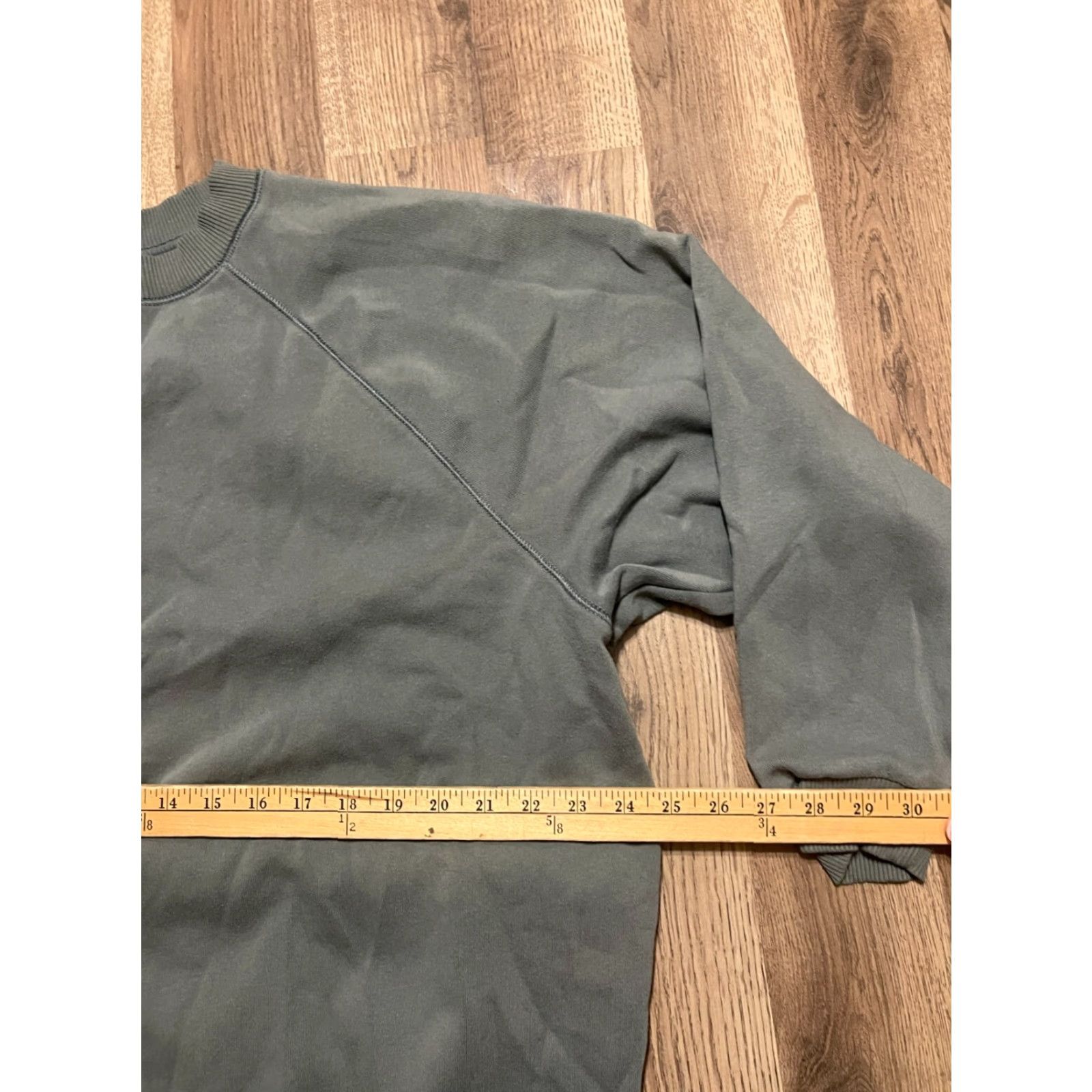 American Eagle Outfitters American Eagle Outfitters Sweater Shirt Women's Medium Green Pullover Jegging Fit Crew Neck Long Sleeve Casual Fall Spring Summer Regular Size M / US 6-8 / IT 42-44 - 5 Thumbnail