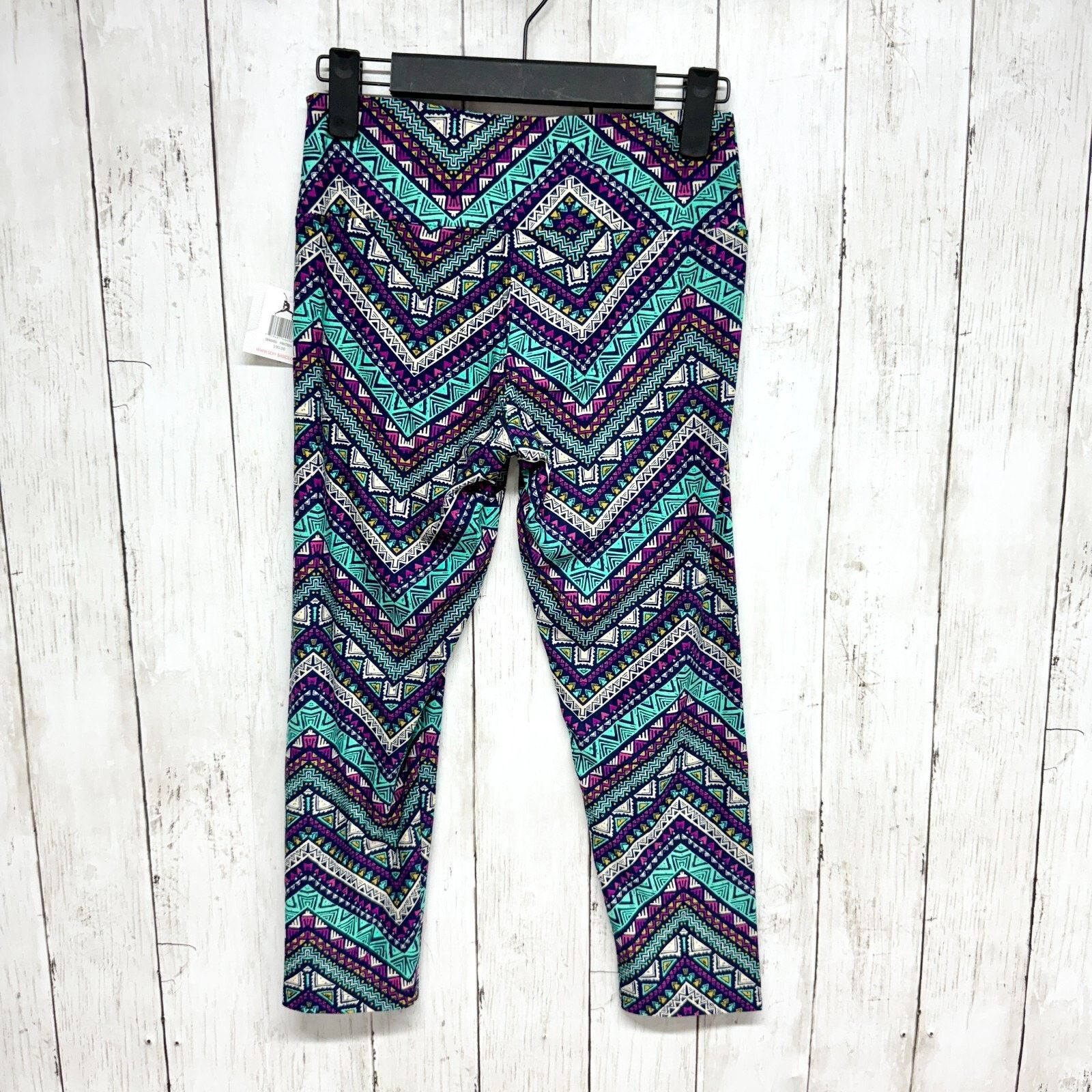 Other Sexy Basics 24/7 Anywear Pants Size Small Aztec Leggings NWT Size 27" / US 4 / IT 40 - 5 Thumbnail
