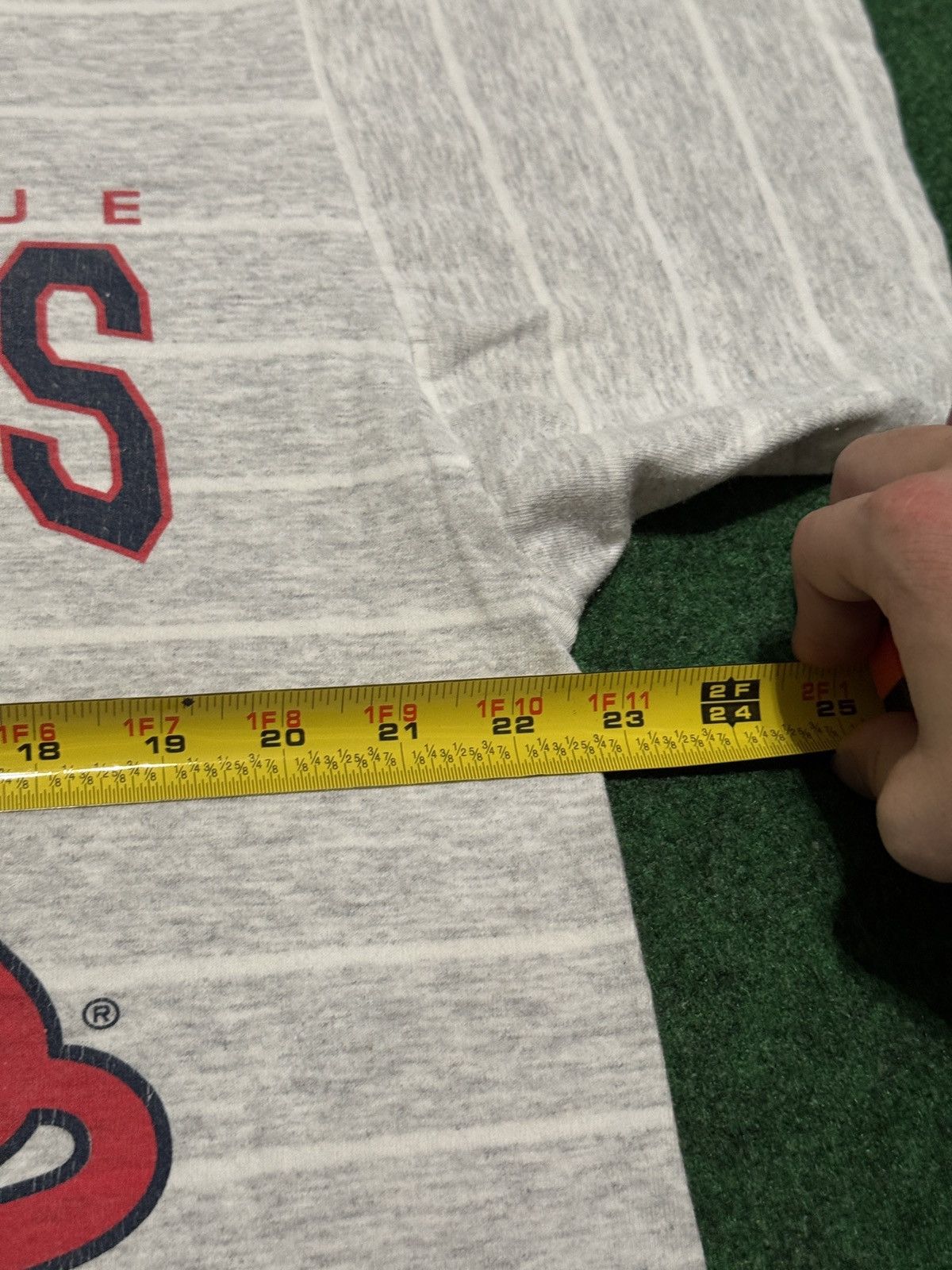 Vintage Vintage 90s Cleveland Indians Retro World Series T Shirt Size US L / EU 52-54 / 3 - 6 Thumbnail