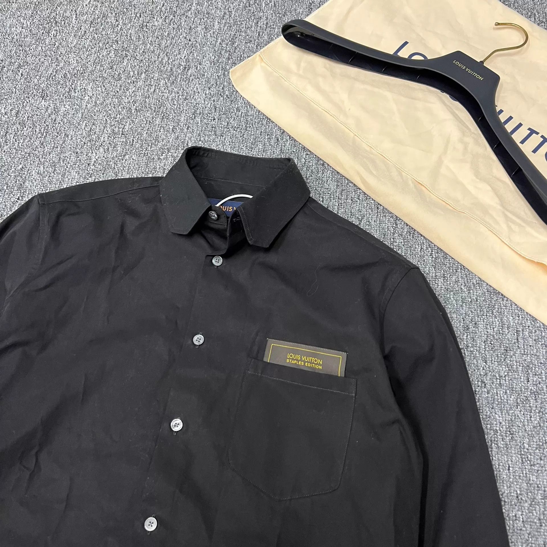 Louis Vuitton Louis Vuitton Black Shirt XS 99 New w/Dust Bag & Hanger Size US XS / EU 42 / 0 - 3 Thumbnail