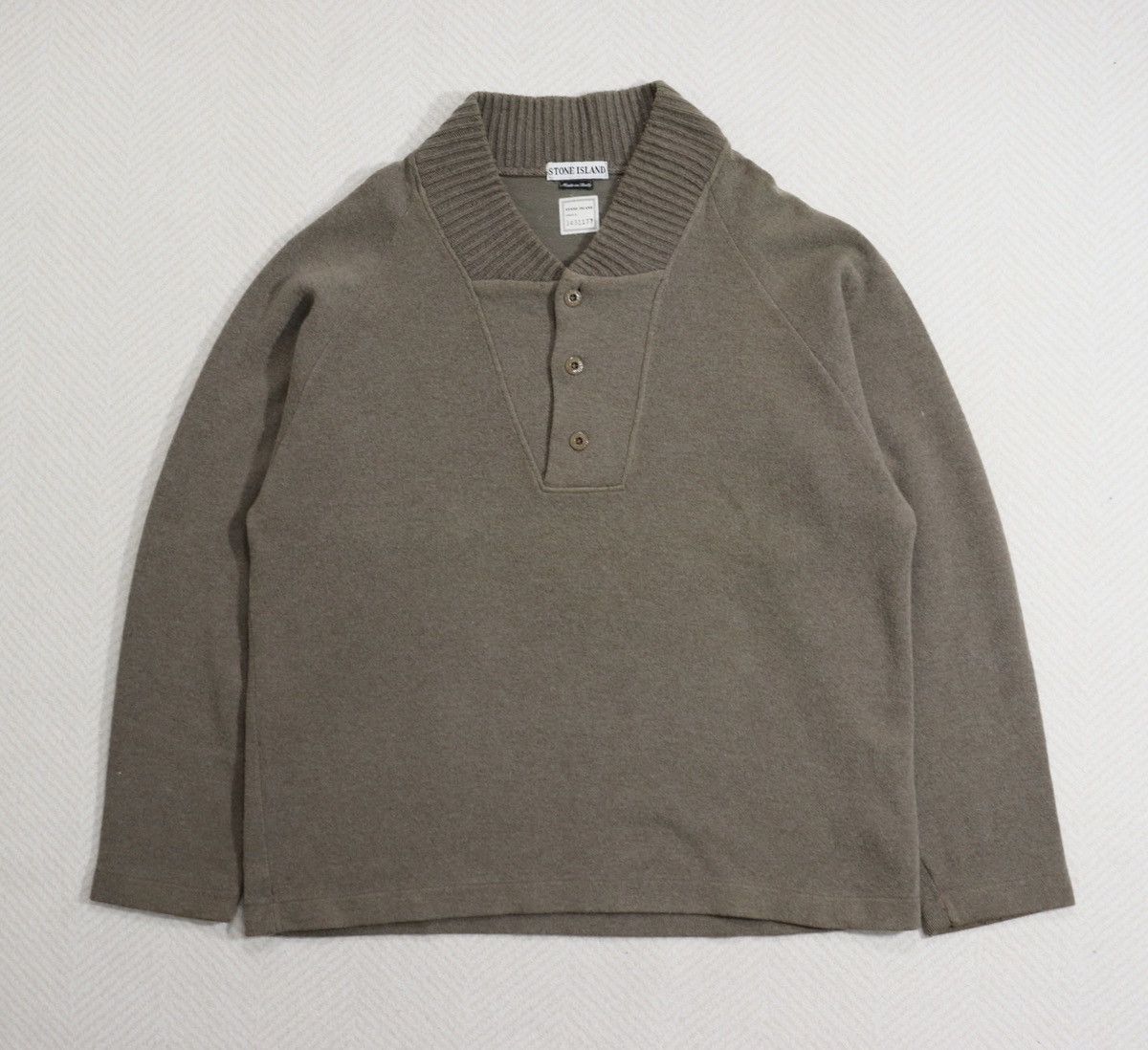Stone Island Stone Island Wool Sweat ，sizeL Size US L / EU 52-54 / 3 - 3 Thumbnail
