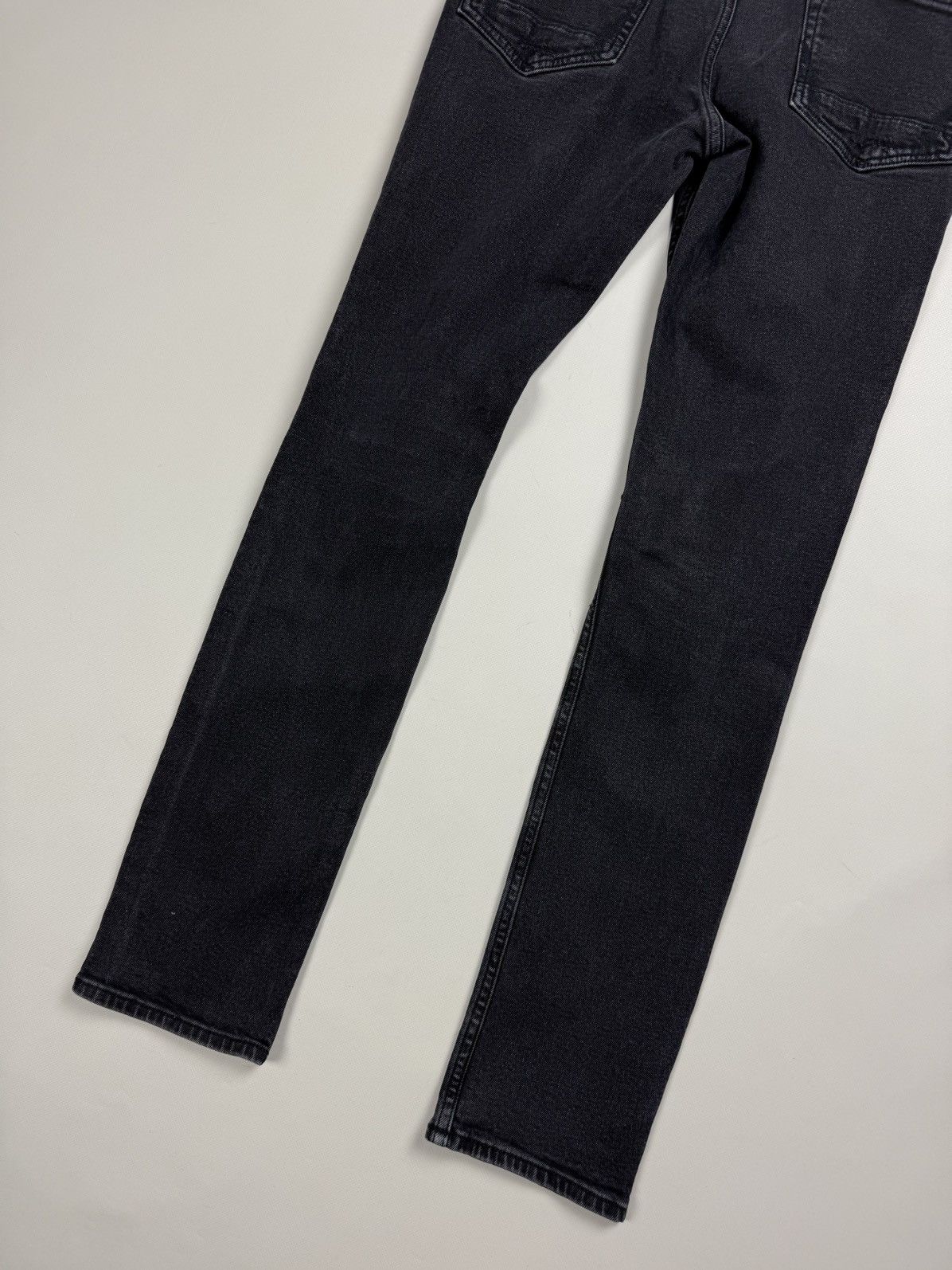 Allsaints × Japanese Brand Allsaints Cigarette Damaged Distressed Denim Skinny Jeans Size US 30 / EU 46 - 21 Thumbnail