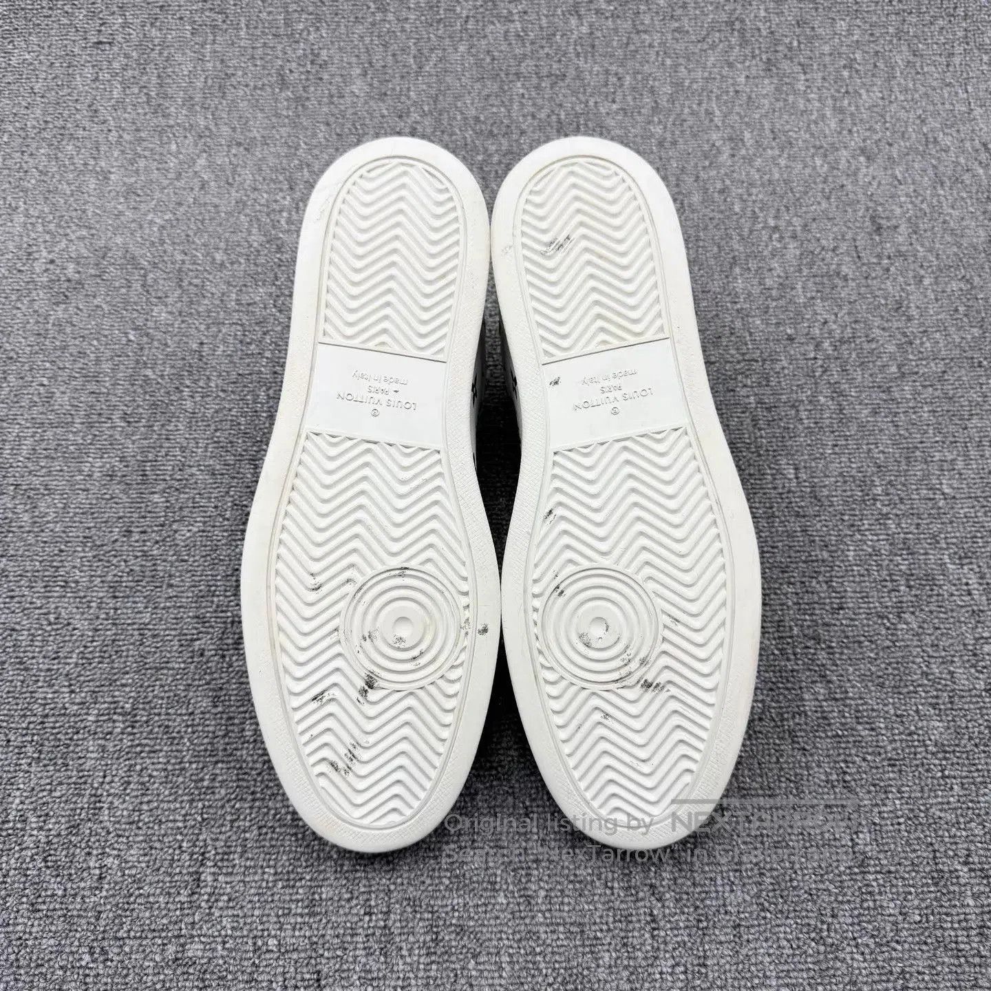 Louis Vuitton White Low-Top Sneakers with Pattern. Size US 11 / EU 44 - 5 Thumbnail