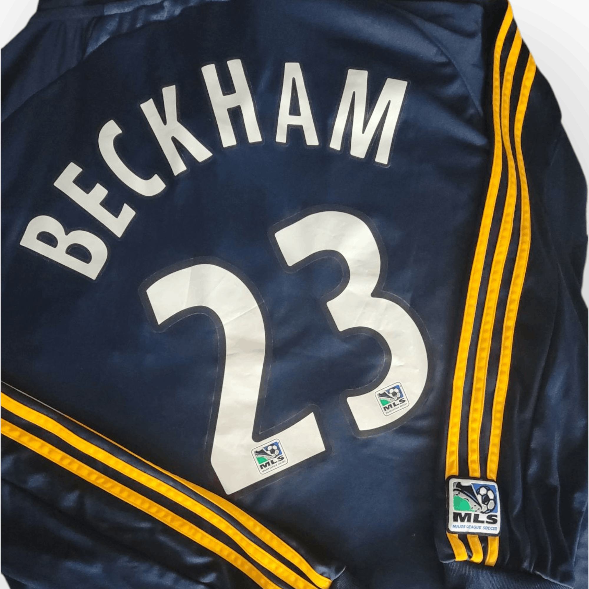 Adidas David Beckham LA Galaxy #23 Jersey | Adidas Clima365 MLS Size US XL / EU 56 / 4 - 9 Thumbnail