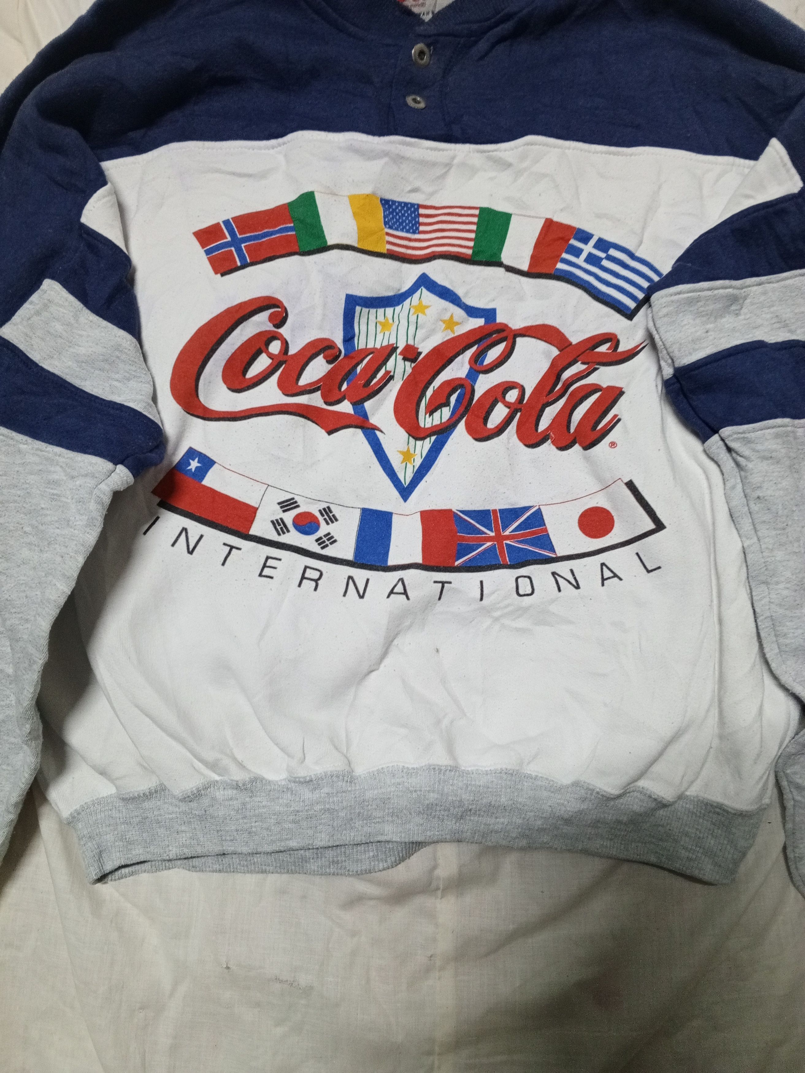 Coca Cola Coca-Cola vintage sweatshirt Size US L / EU 52-54 / 3 - 5 Thumbnail