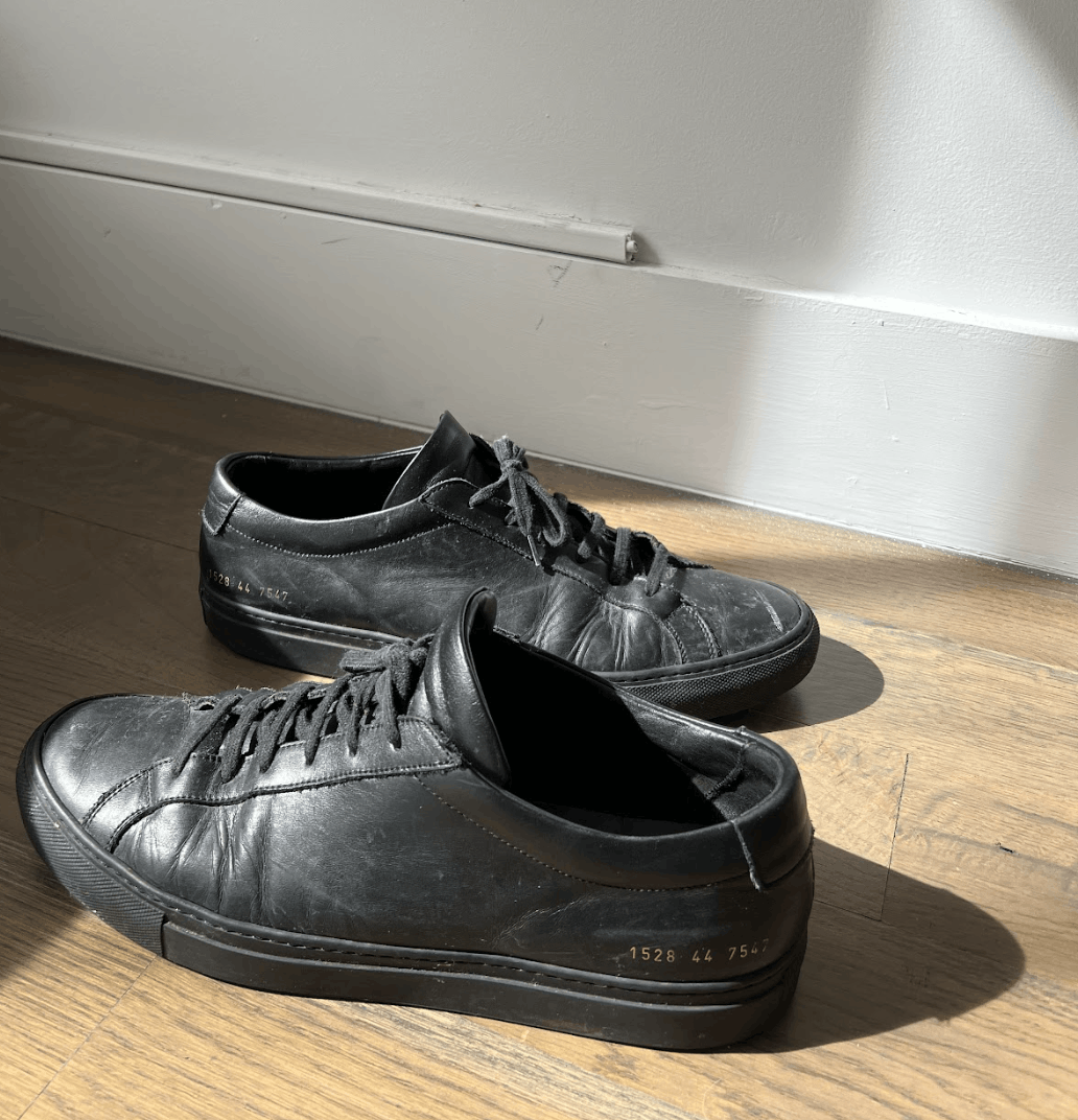 Common Projects Common Projects Men's Achilles Low Sneakers Size US 11 / EU 44 - 1 Thumbnail