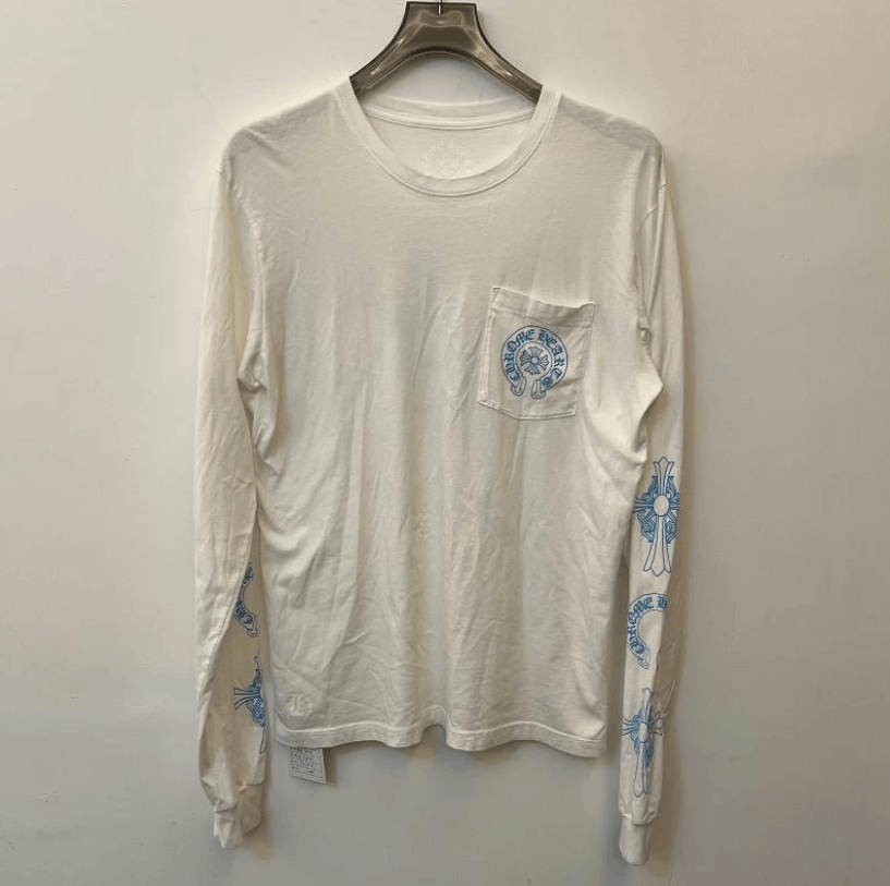 Chrome Hearts Chrome Crew Neck Casual Long Sleeve T-Shirt Size US M / EU 48-50 / 2 - 2 Thumbnail