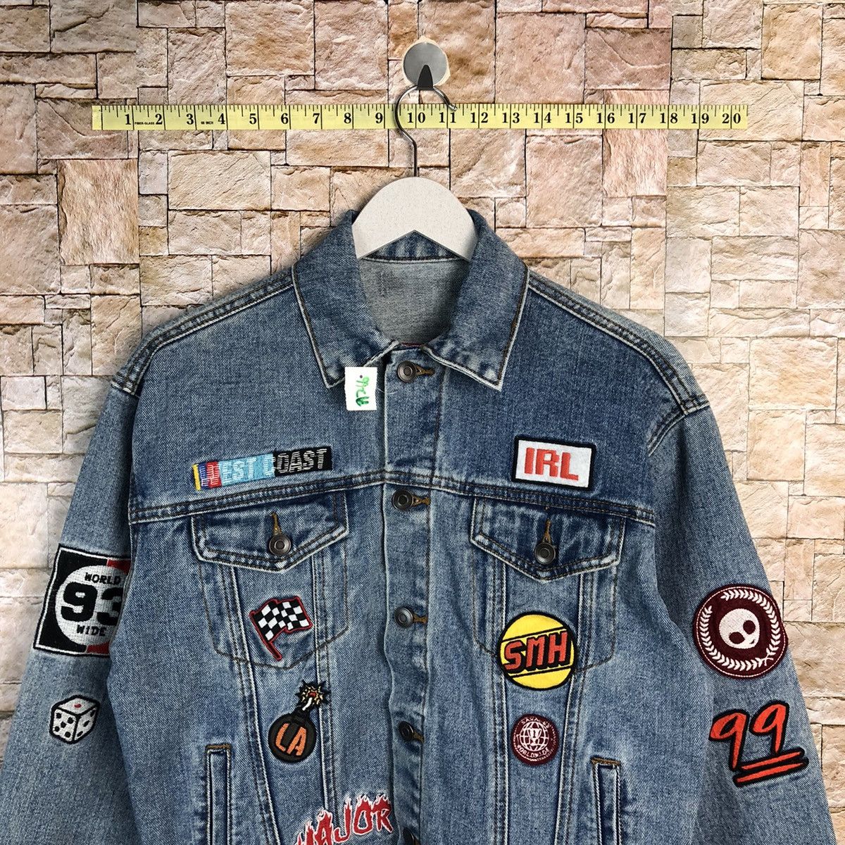 Japanese Brand Phoenix 29 Denim patch vintage jeans Jacket #A266 Size US M / EU 48-50 / 2 - 2 Thumbnail