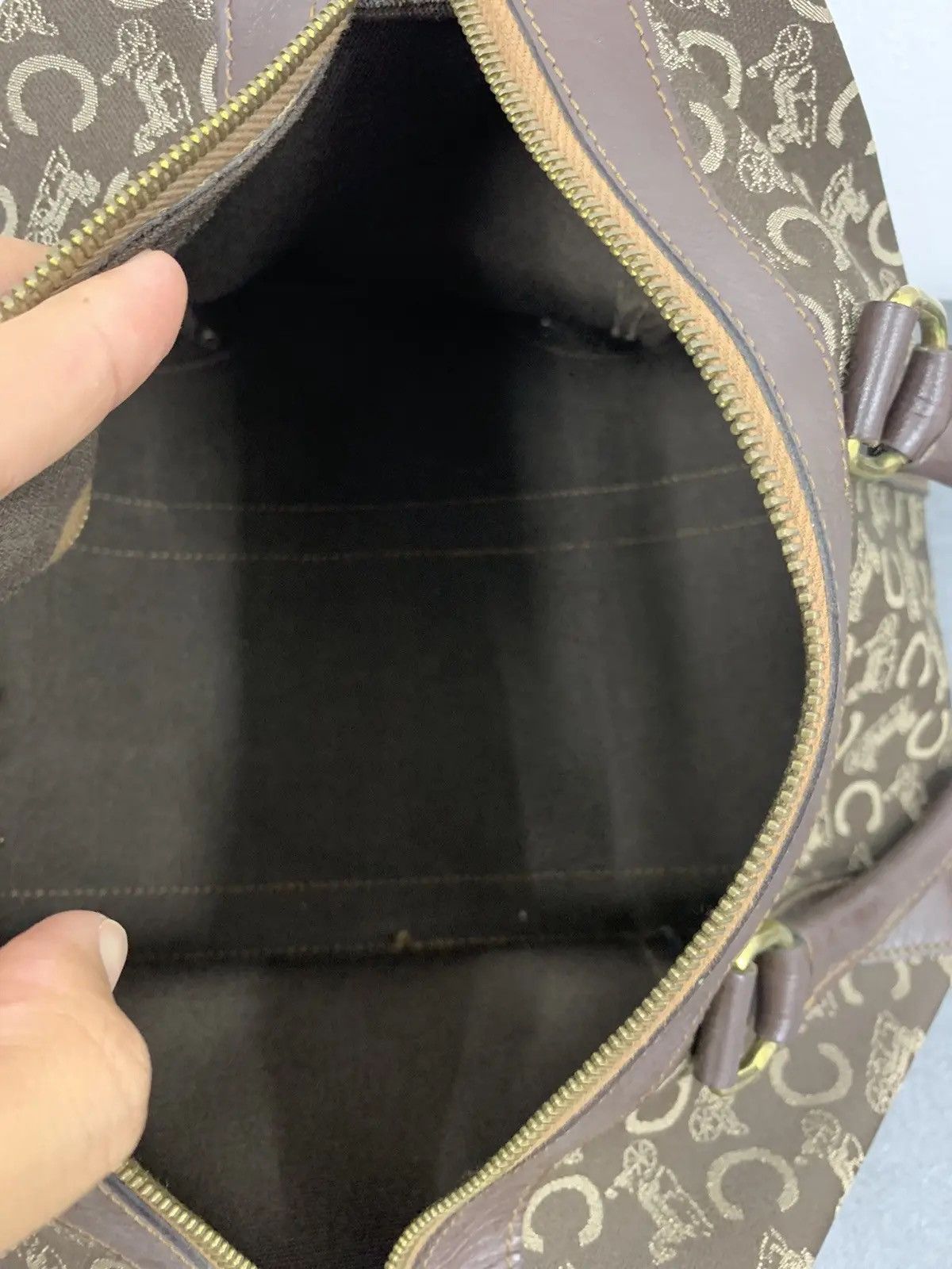 Celine Vintage Celine Monogram Handbag Size ONE SIZE - 10 Thumbnail