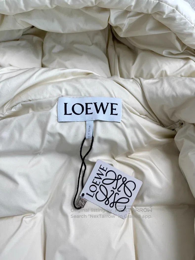 Loewe Loewe SS23 Solid Color Zip-Up Hooded Puffer Jacket Size XS / US 0-2 / IT 36-38 - 4 Thumbnail