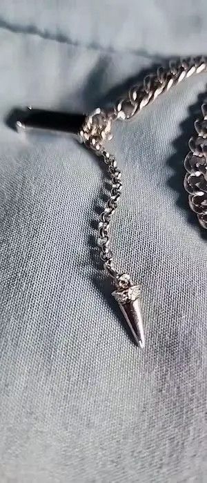 Jewelry Trend Conical Black Crystal Pendant Necklace Size ONE SIZE - 4 Thumbnail