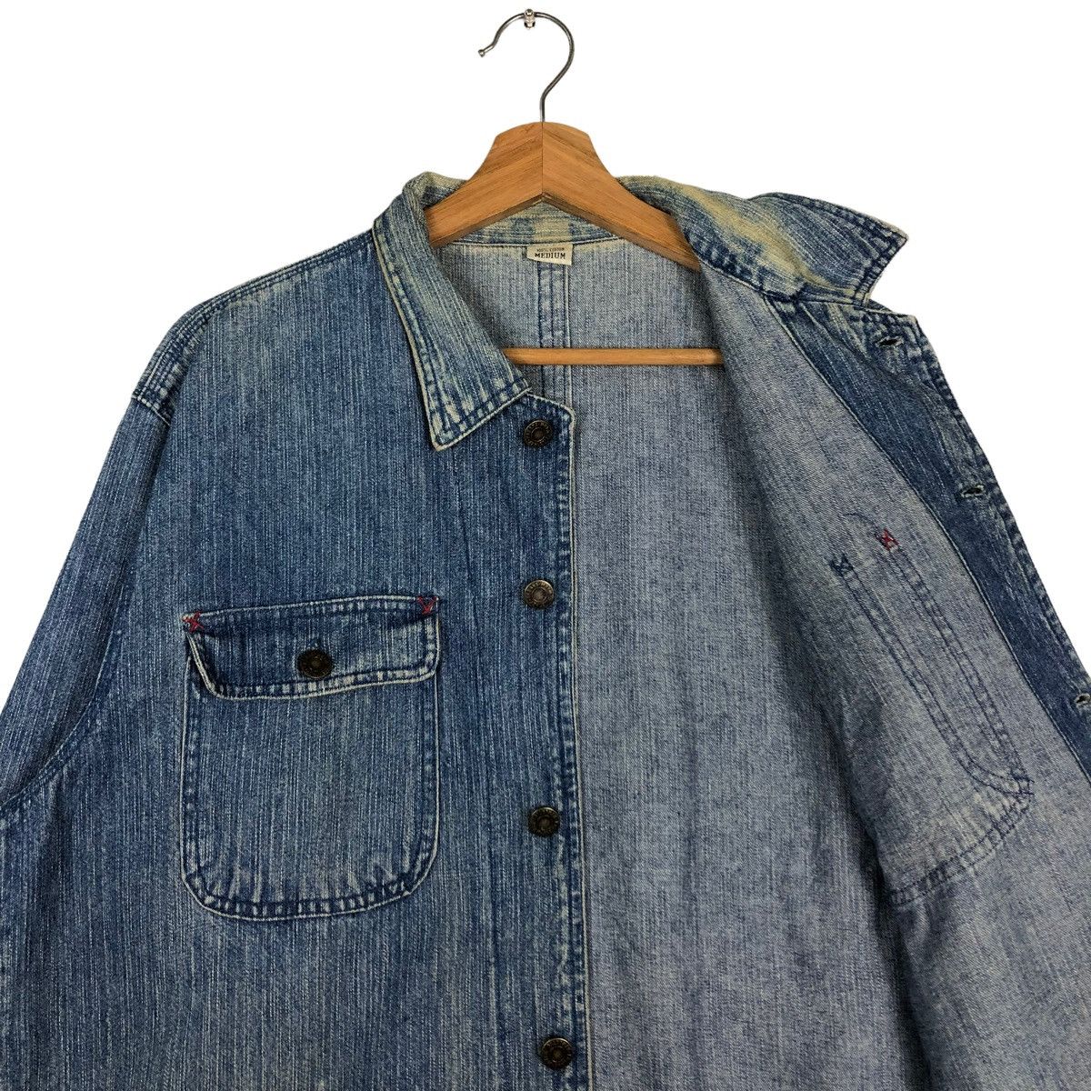 Japanese Brand × Vintage 🔥VINTAGE CHORE WORK JACKET FREAKS JAPAN ISSEY MIYAKE Size US M / EU 48-50 / 2 - 12 Thumbnail