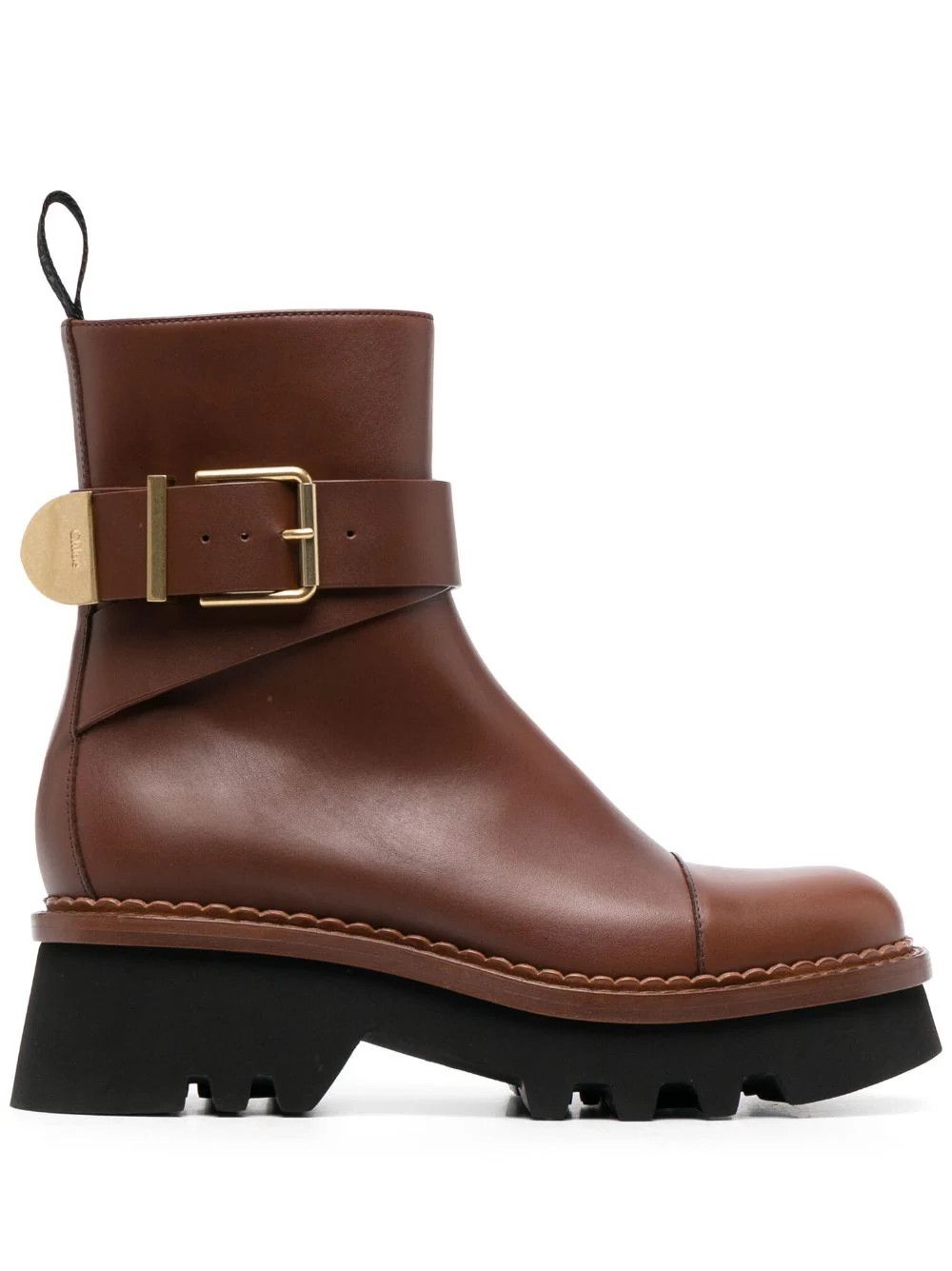 Chloe o1loc1c1024 Ankle Boots in Brunet Brown Size US 8 / IT 38 - 1 Thumbnail