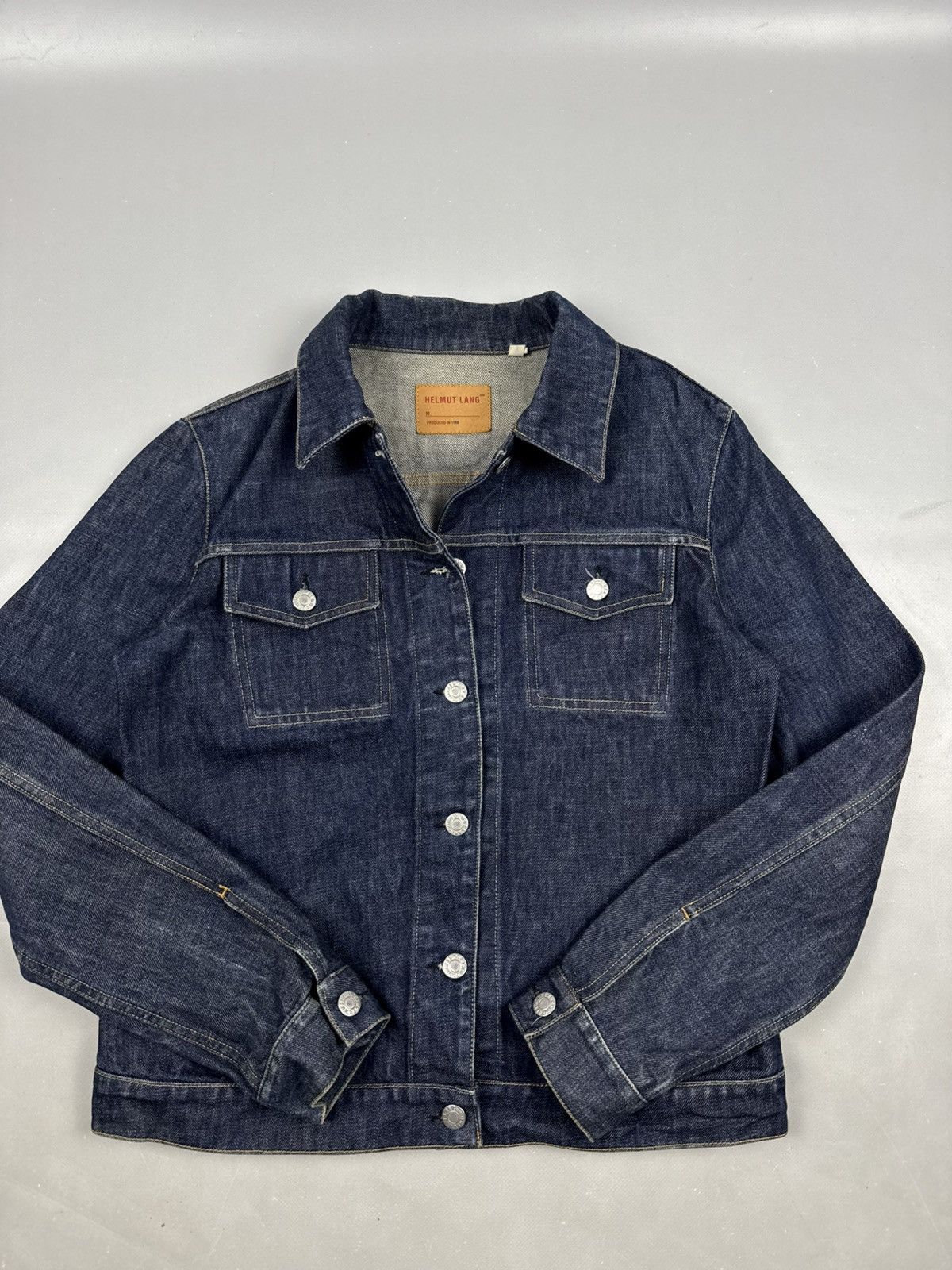 Helmut Lang Helmut lang denim jacket classic women outwear size S Size S / US 4 / IT 40 - 4 Thumbnail