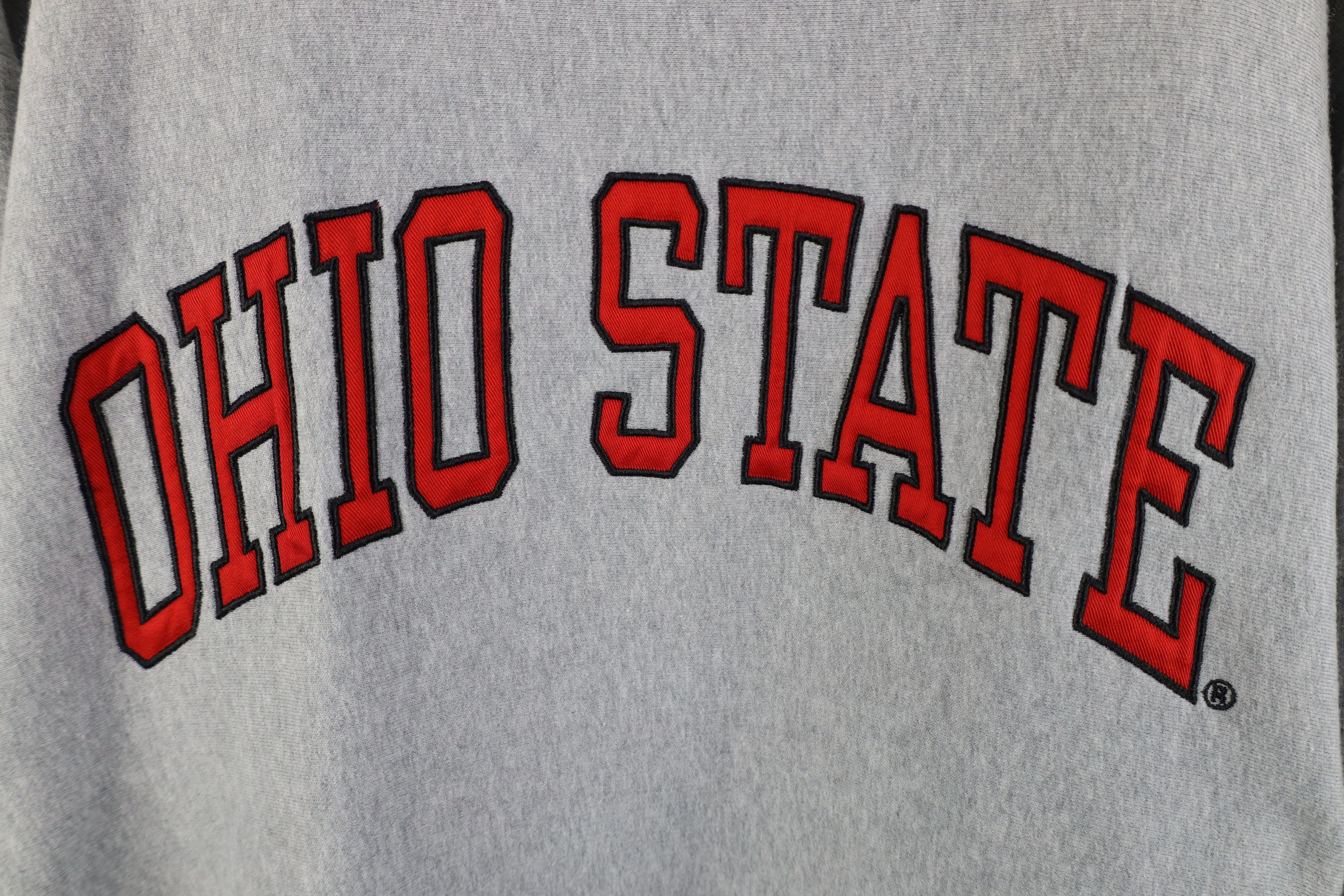 Vintage Vintage 90s Spell Ohio State University Crewneck Sweatshirt Size US XXL / EU 58 / 5 - 4 Thumbnail