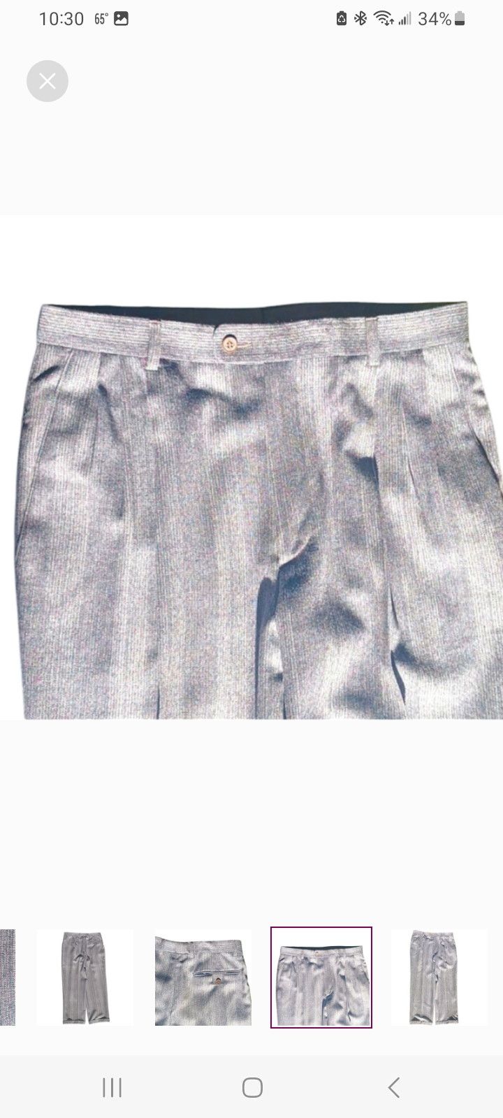 Zanella Zanella Pure Wool Pants, W30" Size US 30 / EU 46 - 6 Thumbnail