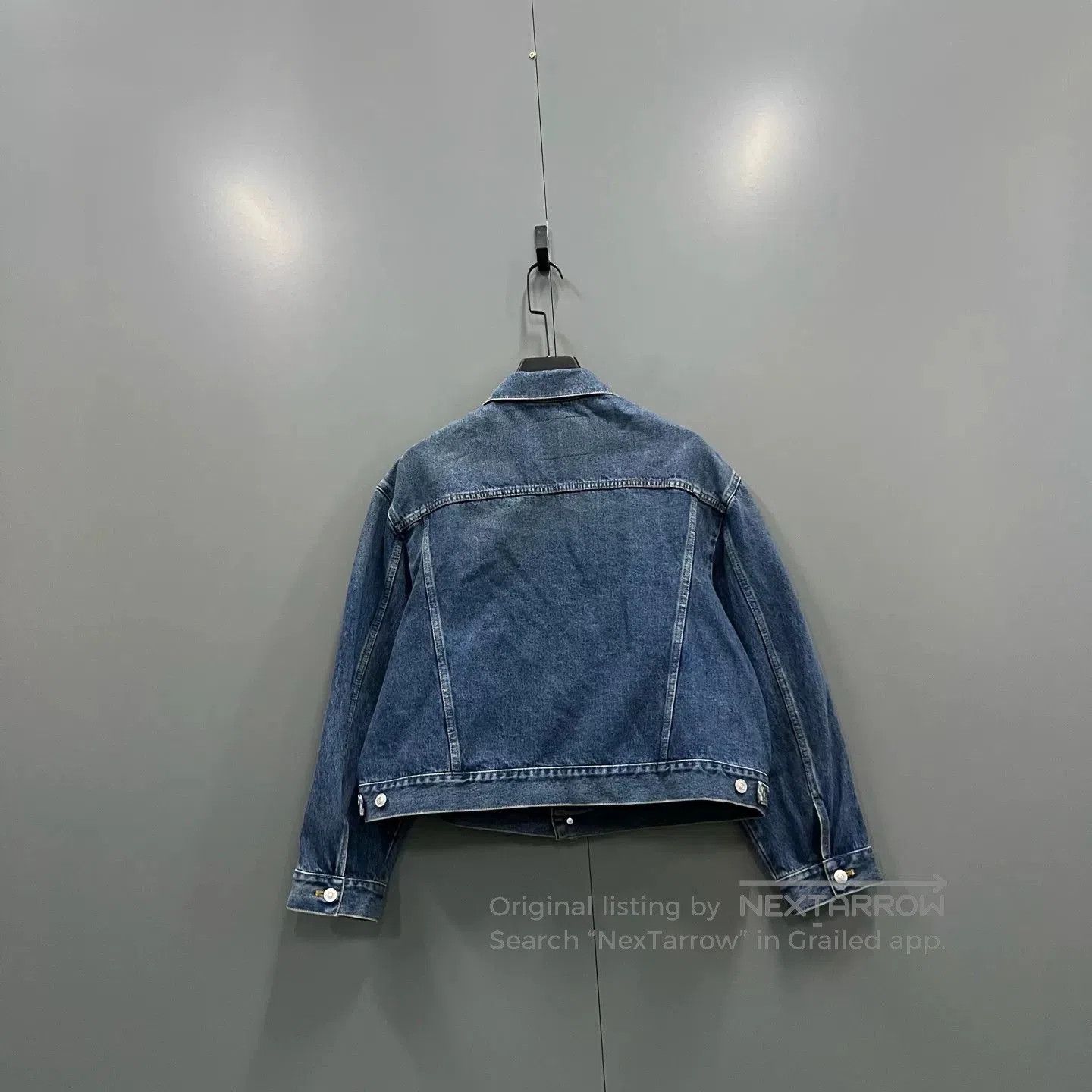 Balenciaga Balenciaga Blue Denim Jacket Size 36. Size US S / EU 44-46 / 1 - 2 Thumbnail