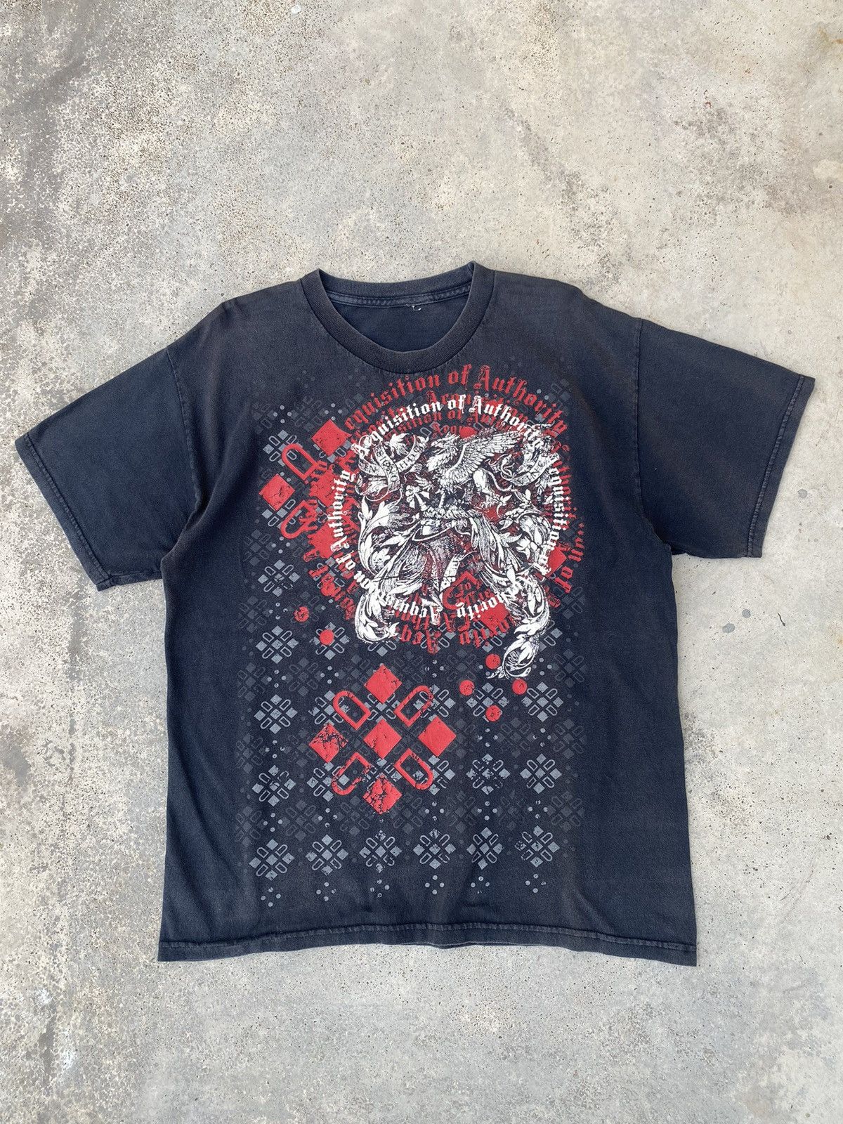 Affliction 2000s Equisition of Authority Affliction Styled Tees Size US L / EU 52-54 / 3 - 1 Thumbnail