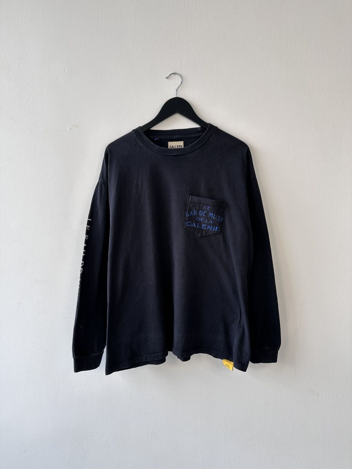 Gallery Dept. Gallery Dept. Long Sleeve T-Shirt XL Faded Black Seamless Size US XL / EU 56 / 4 - 3 Thumbnail