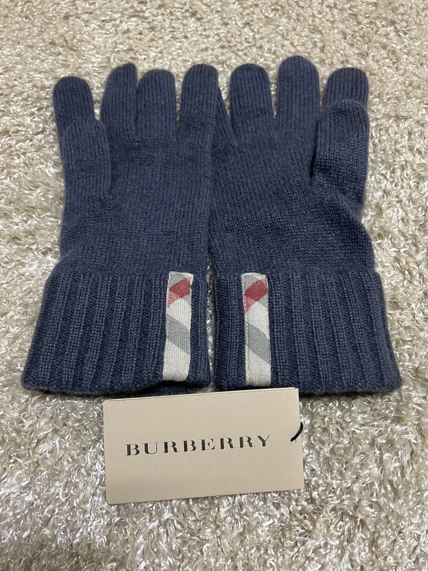 Burberry Burberry Men's Cashmere Gloves Size ONE SIZE - 1 Thumbnail