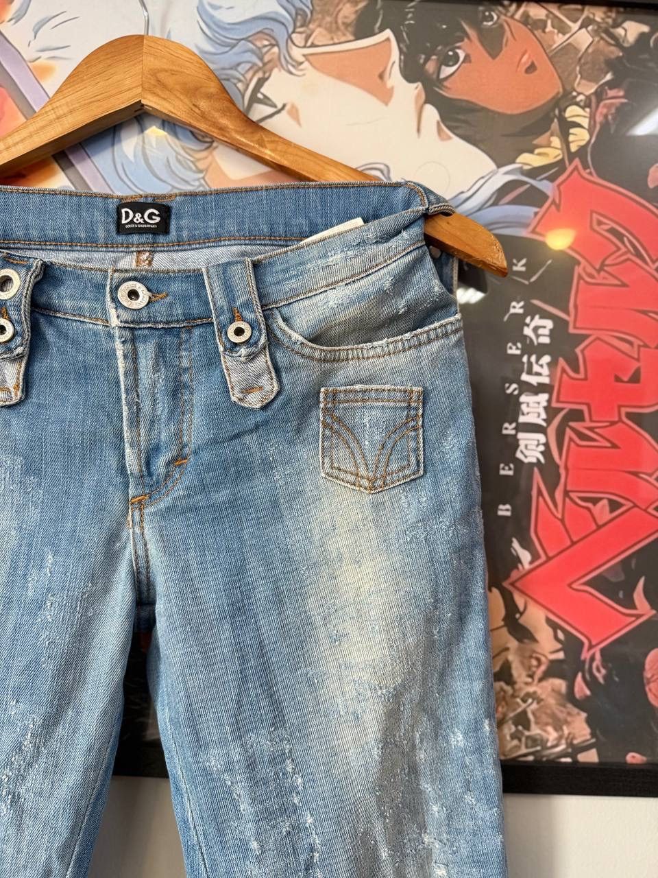 Dolce & Gabbana Vintage Dolce&Gabbana Jeans Light Denim Size 26" / US 2 / IT 38 - 2 Thumbnail