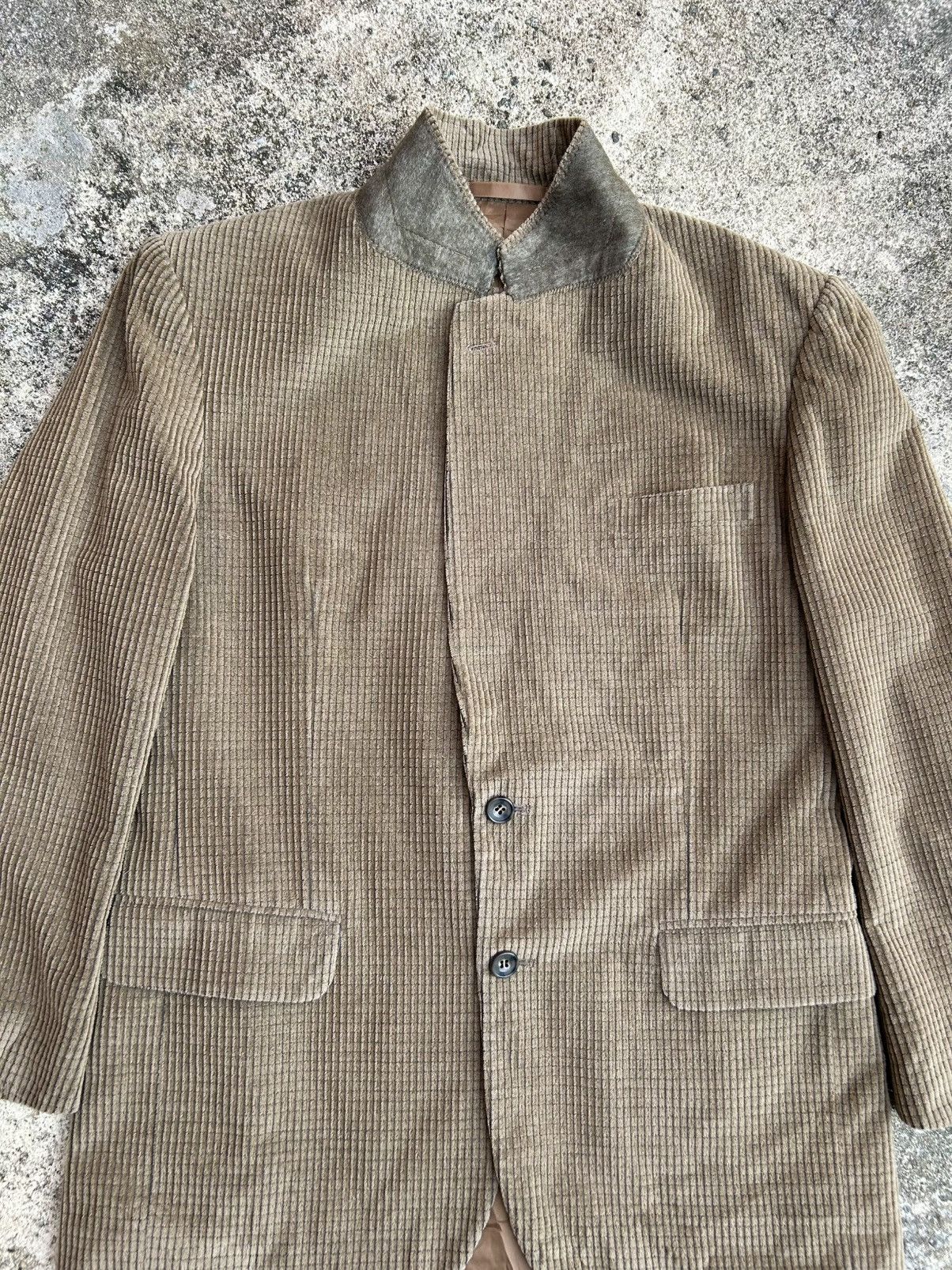 Other Vintage Hardy Amies Corduroy Blazer Size US L / EU 52-54 / 3 - 2 Thumbnail