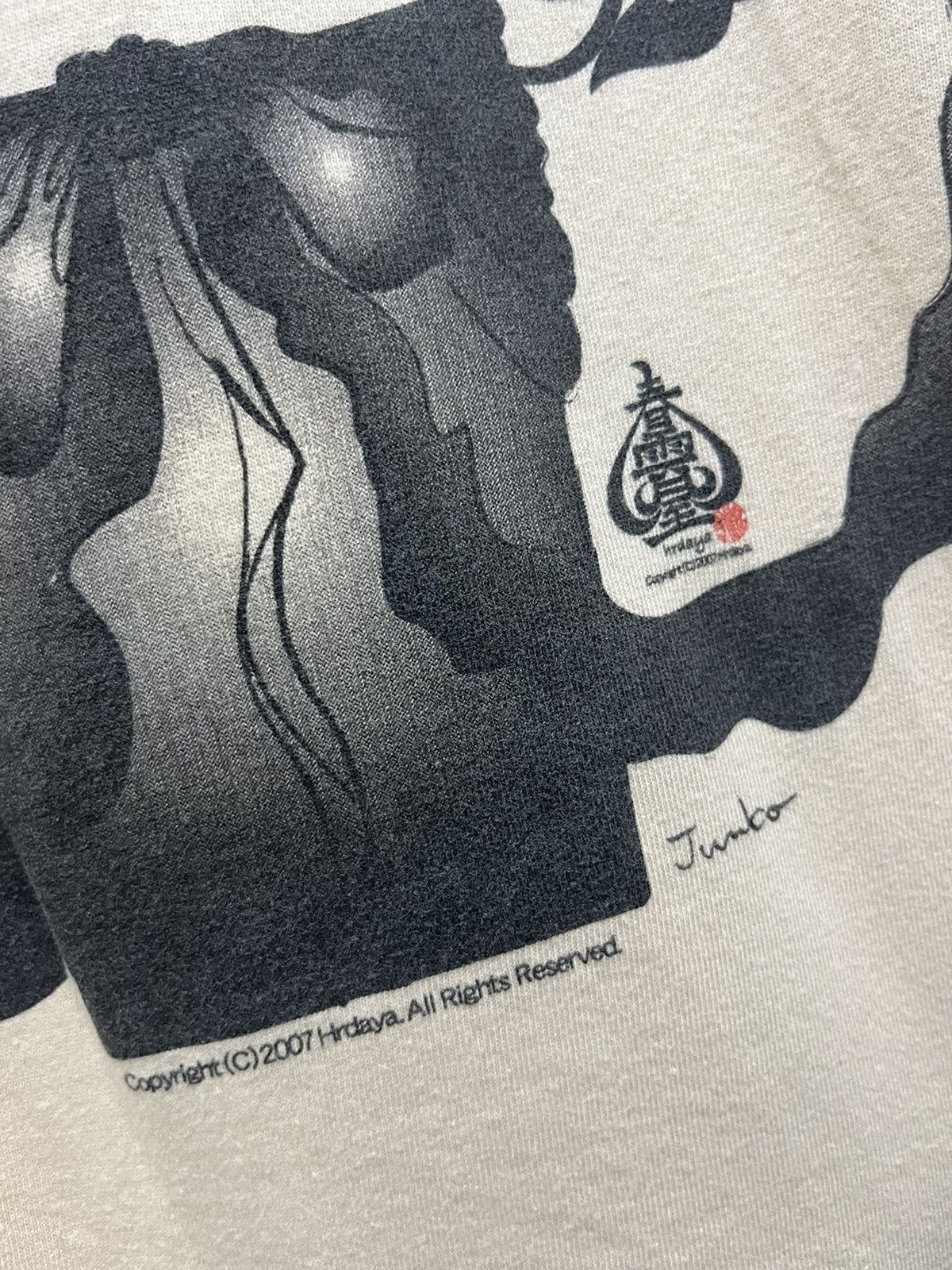 Japanese Brand Japanese Culture Junko Hrdaya Short Sleeve Tees Size US L / EU 52-54 / 3 - 8 Thumbnail