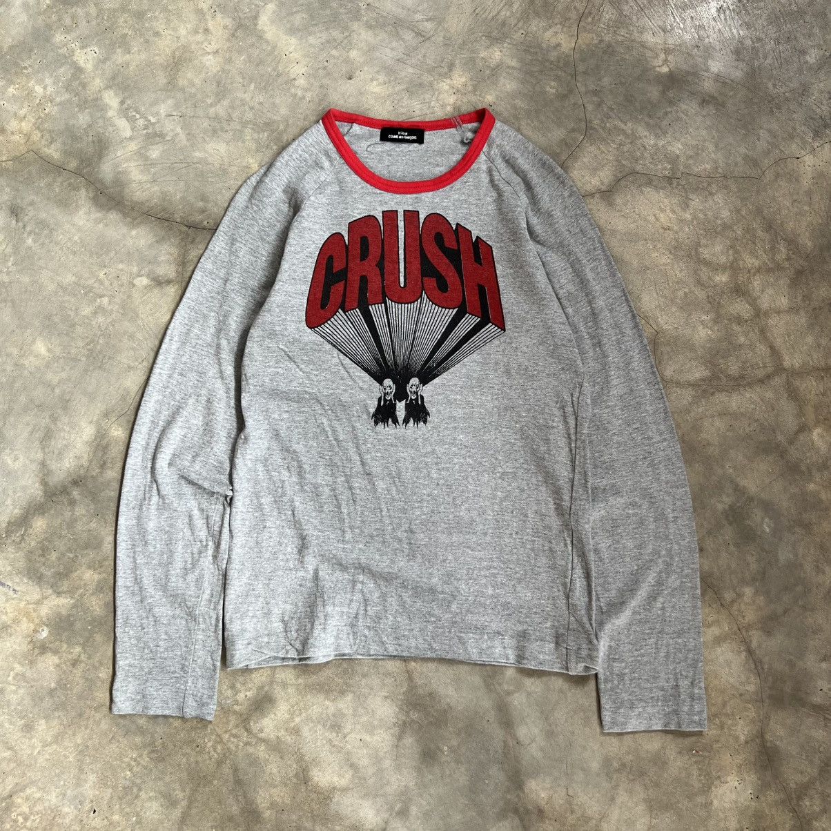 Comme des Garcons Vintage Tricoat Comme Des Garcons Crush Longsleeve Shirt Size US S / EU 44-46 / 1 - 1 Thumbnail