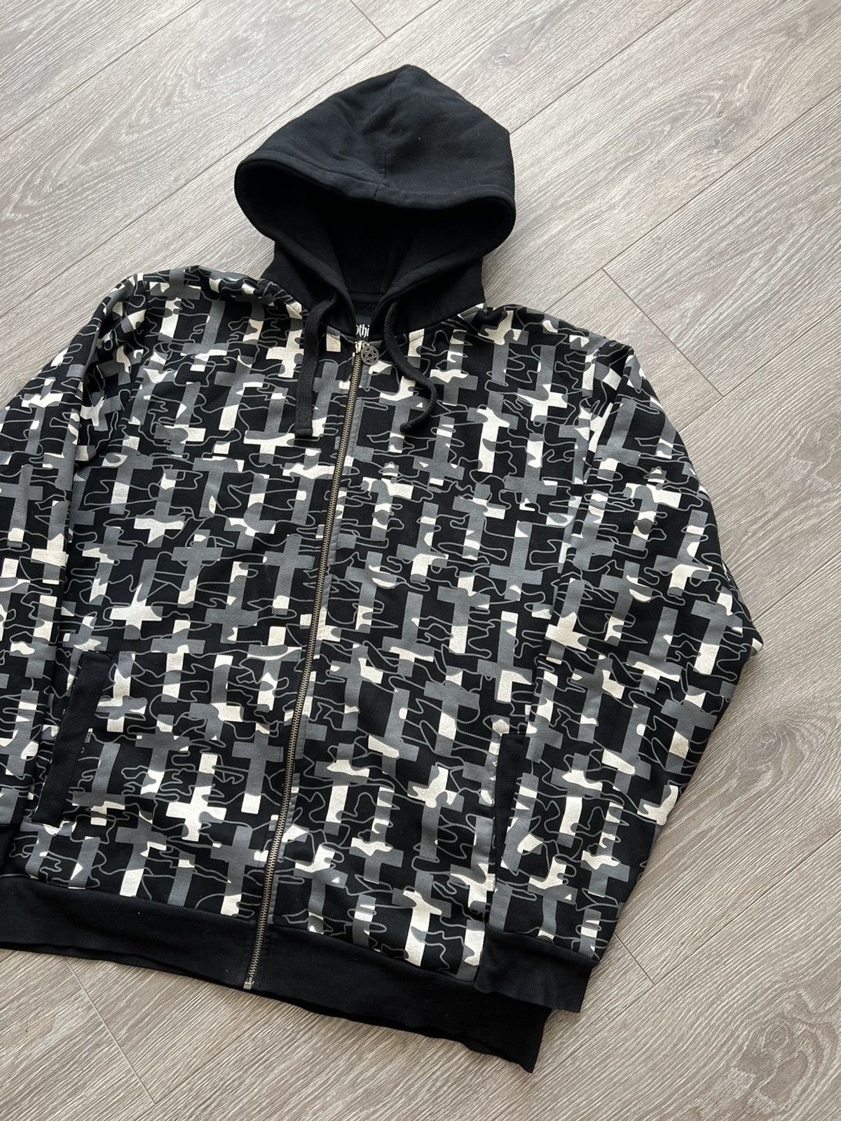 Japanese Brand Vintage Gothicana Hoodie avant garde cross Size US XXL / EU 58 / 5 - 2 Thumbnail