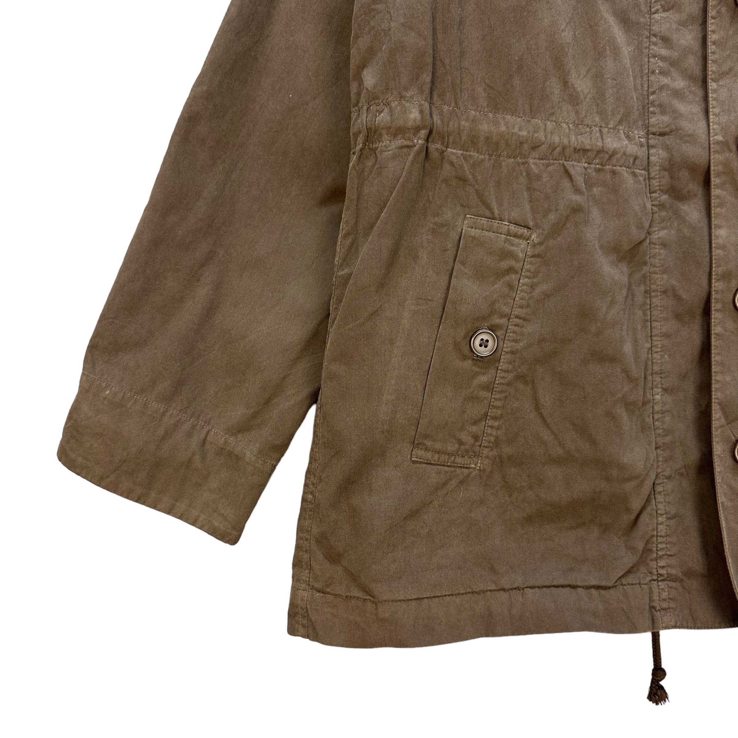 Issey Miyake PLANTATION BY ISSEY MIYAKE DOUBLE LAYER COAT JACKET #9027-49 Size US M / EU 48-50 / 2 - 4 Thumbnail
