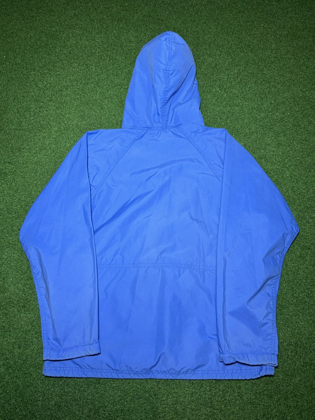 L.L. Bean LL Bean 1/4 Zip Light Blue Medium Anorak 90s 20x26 Jacket Size M / US 6-8 / IT 42-44 - 4 Thumbnail