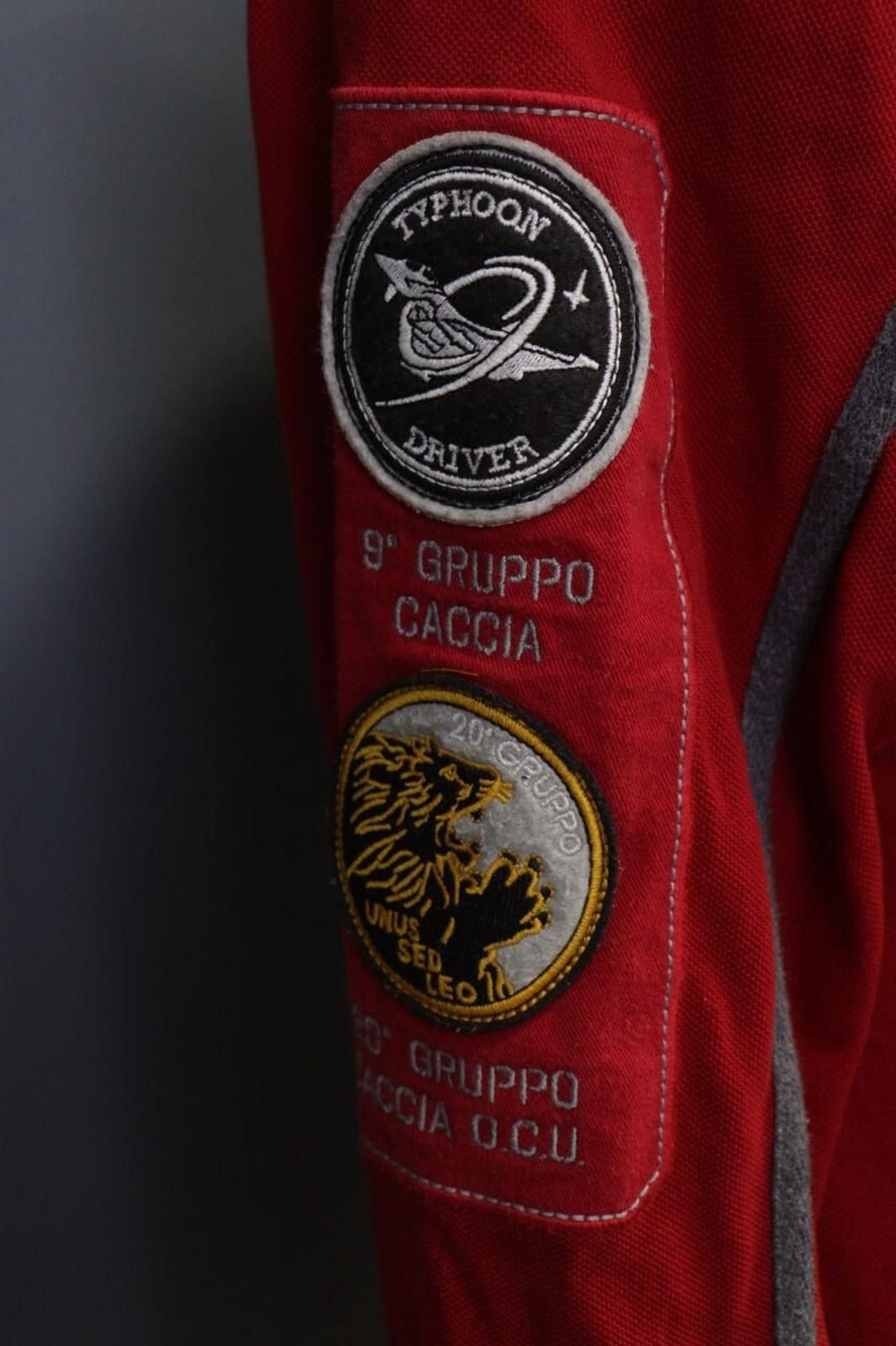 Aeronautica Militare Aeronautica Militare Red Cotton Popover Polo Shirt Size M Size US M / EU 48-50 / 2 - 11 Thumbnail